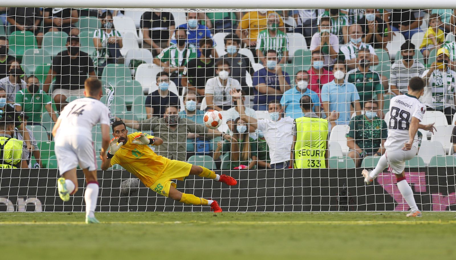 Las imágenes del Betis- Celtic