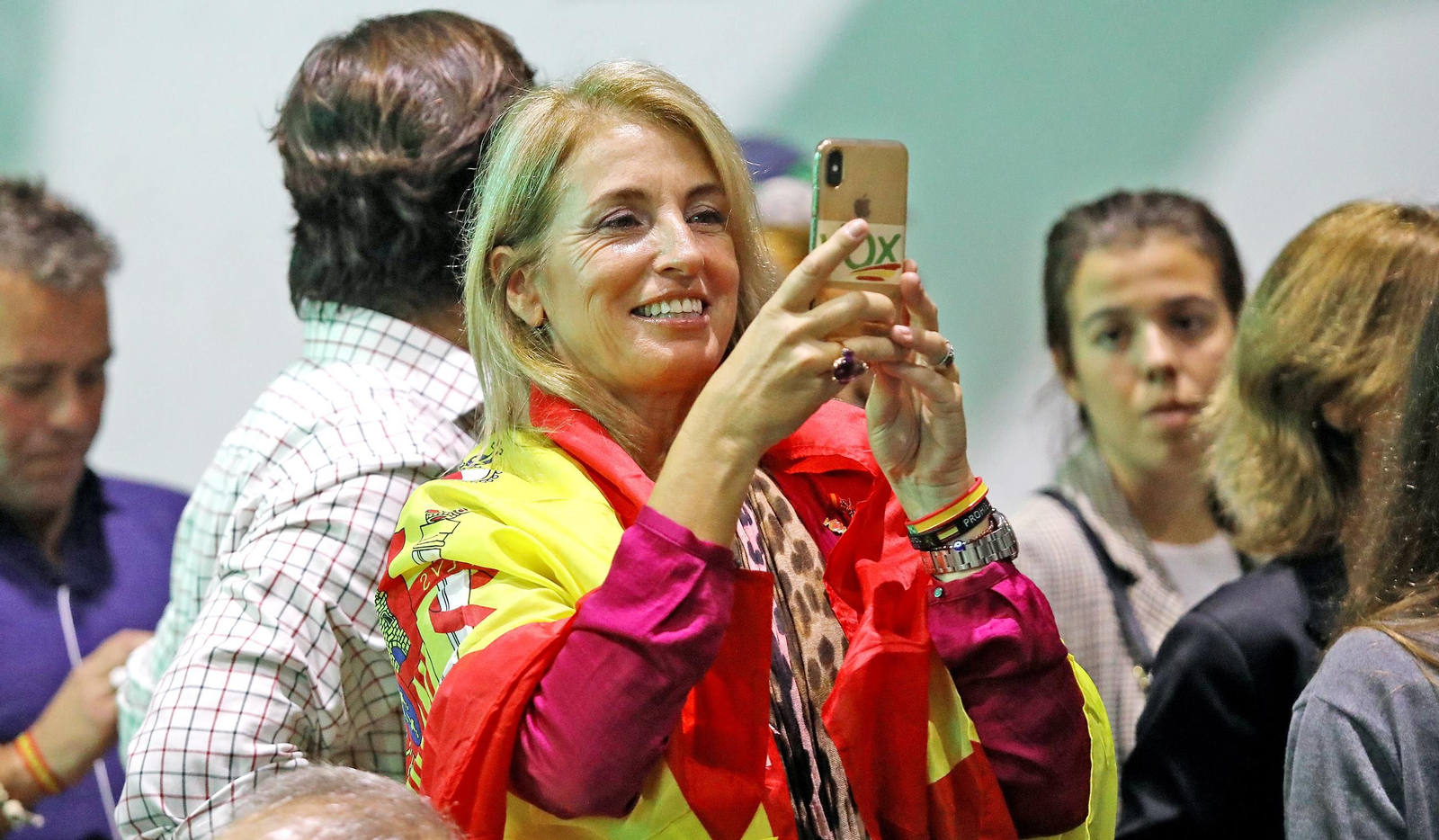 El mitín de Vox en la Real Escuela de Jerez, en imágenes El mitín de Vox en la Real Escuela de Jerez, en imágenes