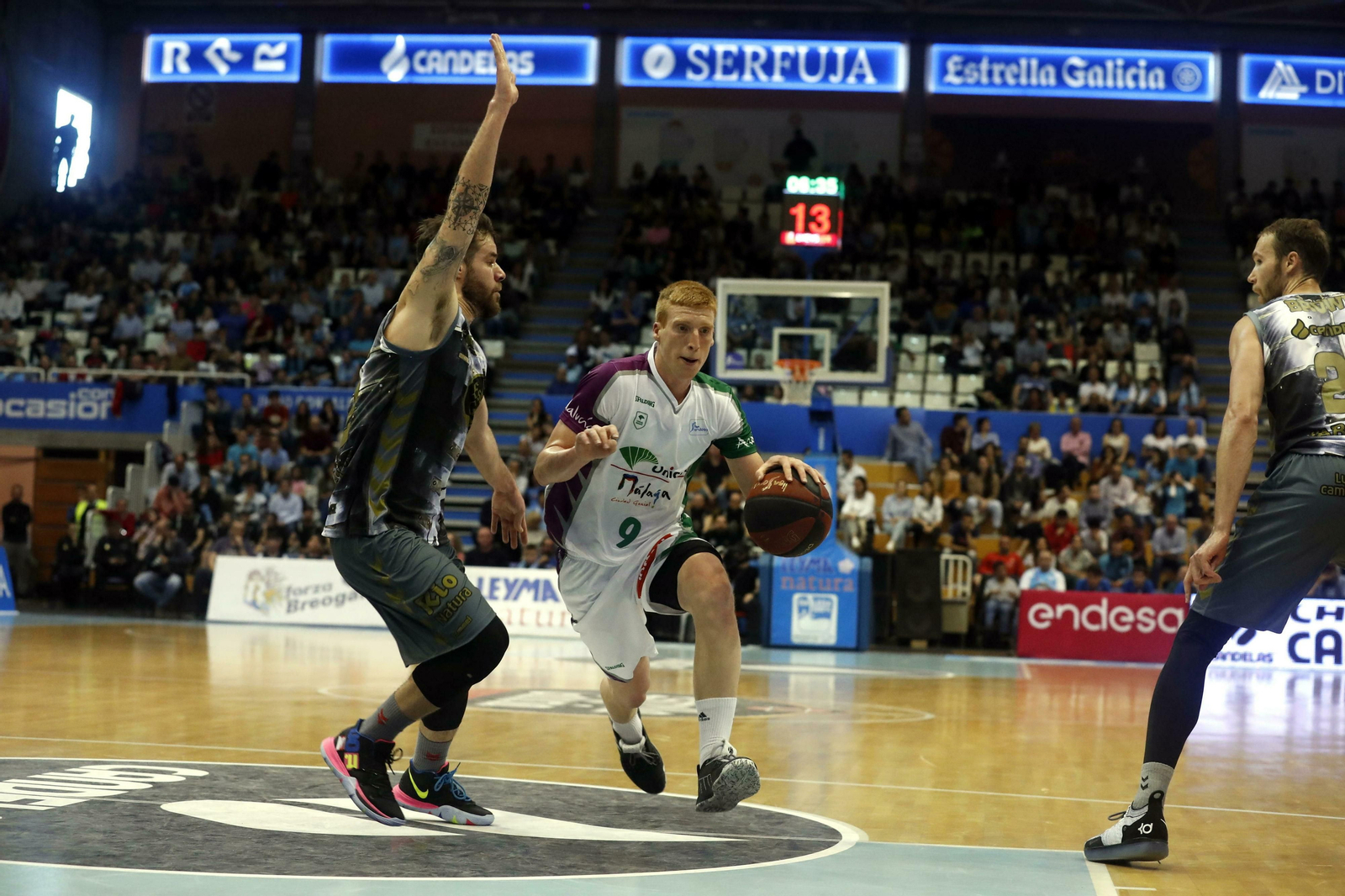 El Breogán - Unicaja Baloncesto, en fotos