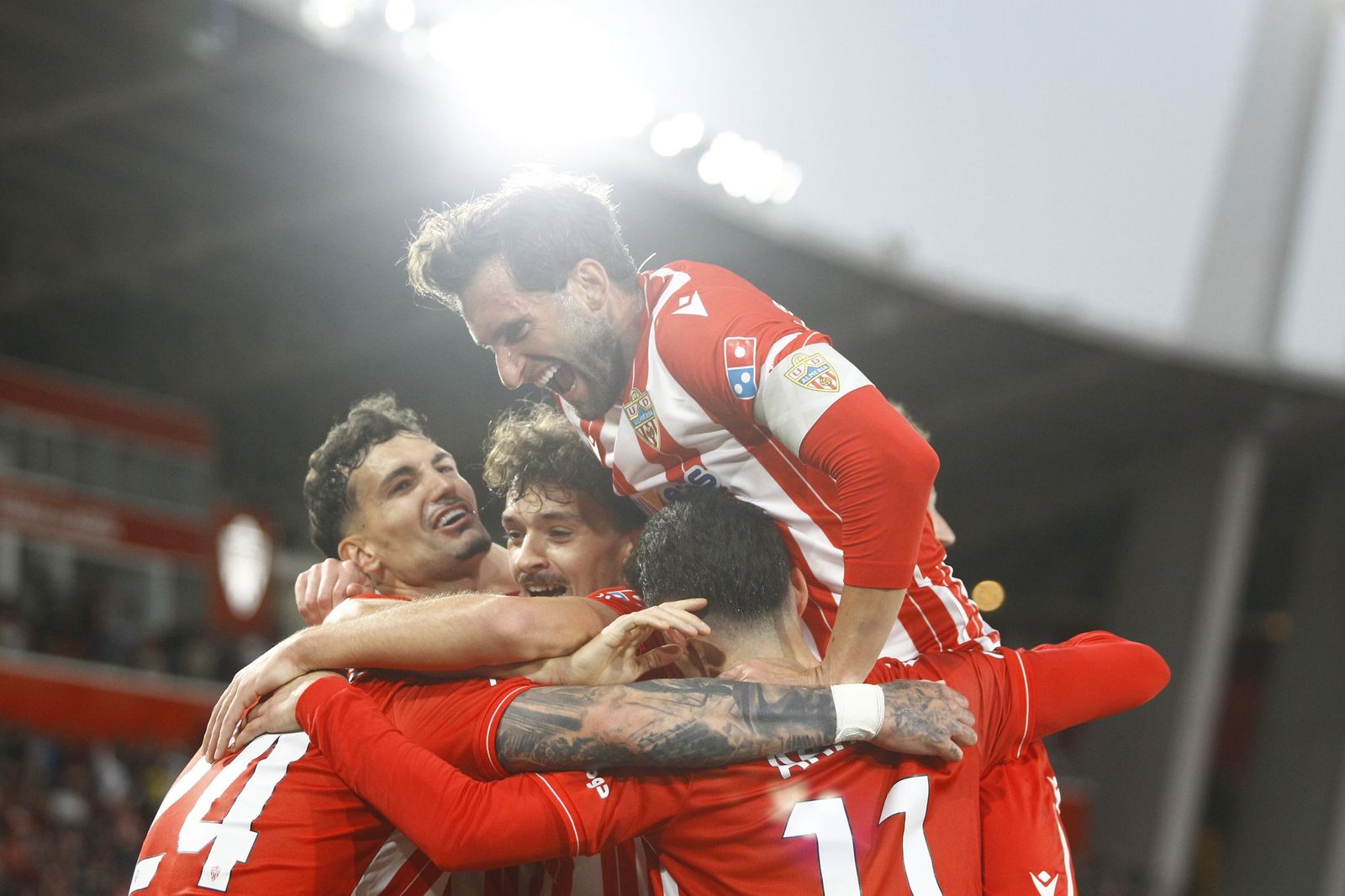 Las fotografías del partido U.D. Almería-Córdoba C.F.