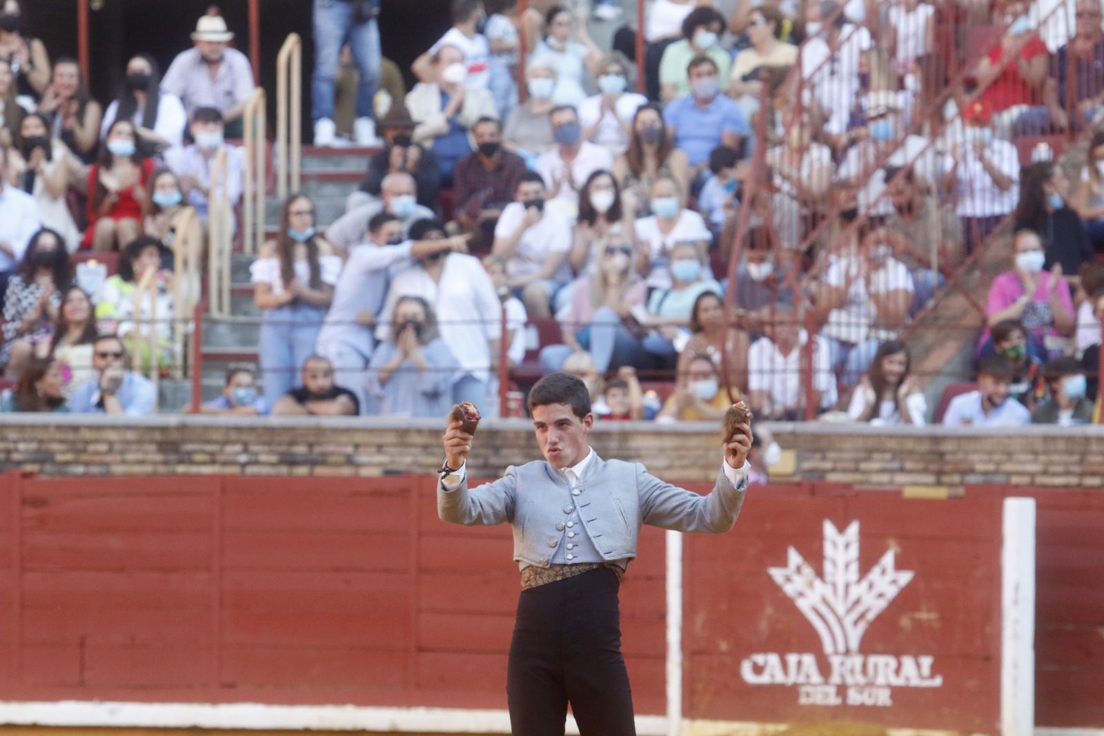 La becerrada del Círculo Taurino de Córdoba en el Coso de los Califas, en fotos