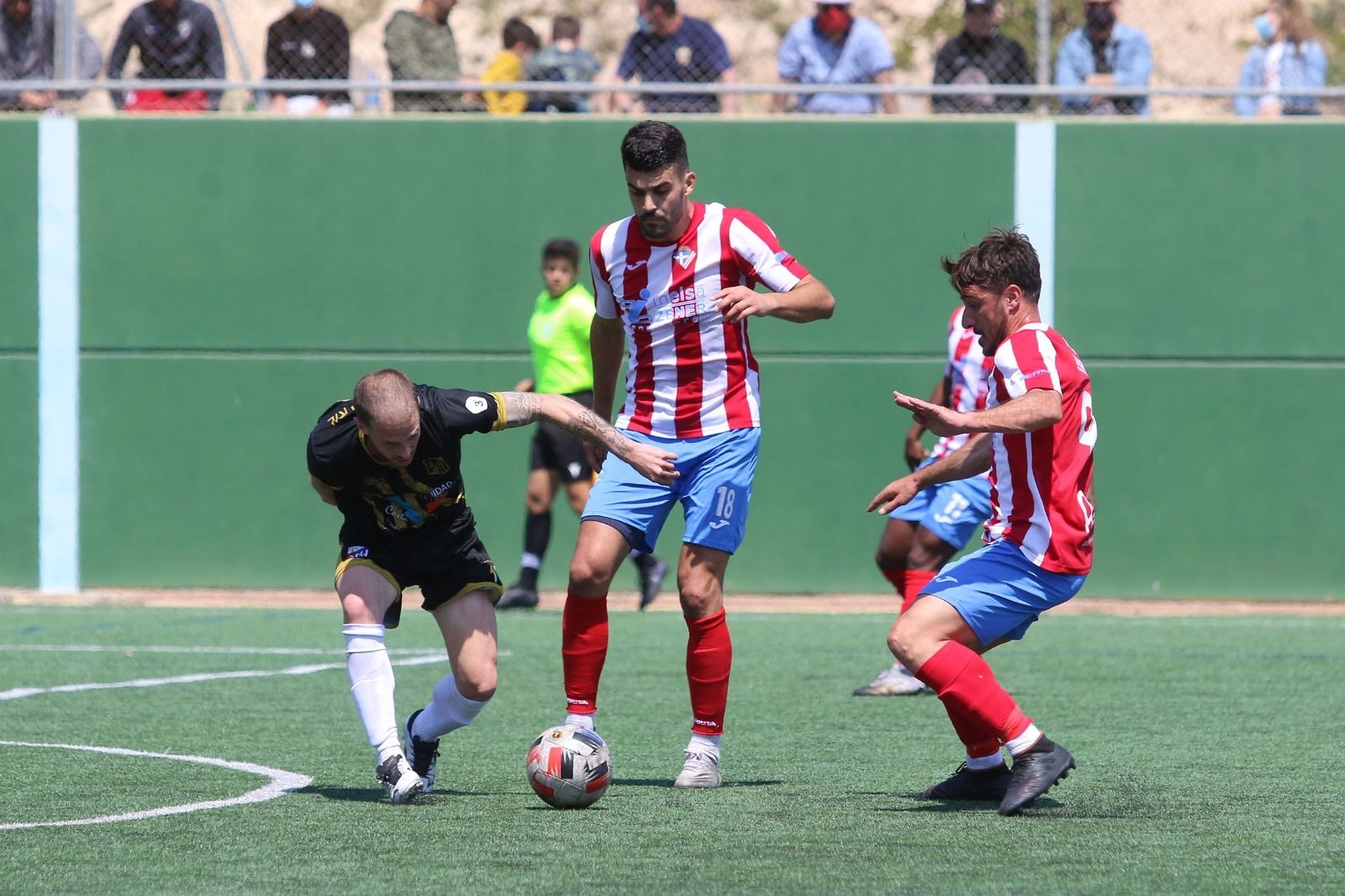 Una imagen del partido en la Ciudad Deportiva de Los Ángeles.