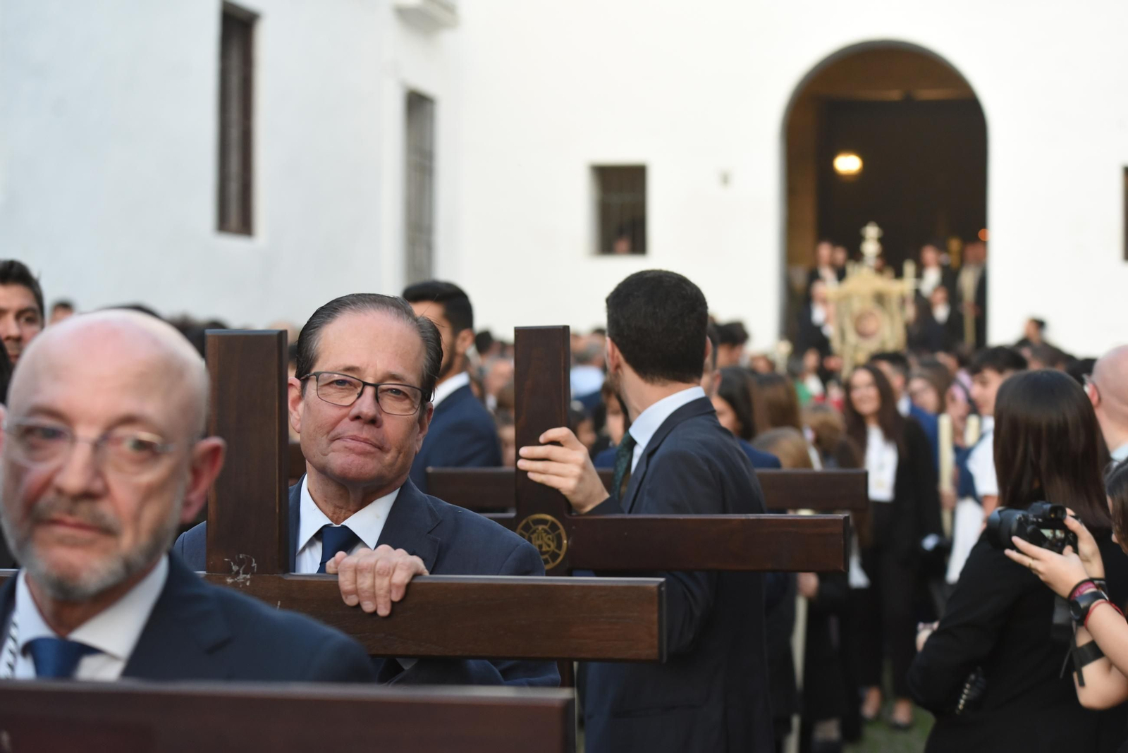 El vía crucis del Señor de la Humildad y Paciencia de Córdoba, en imágenes