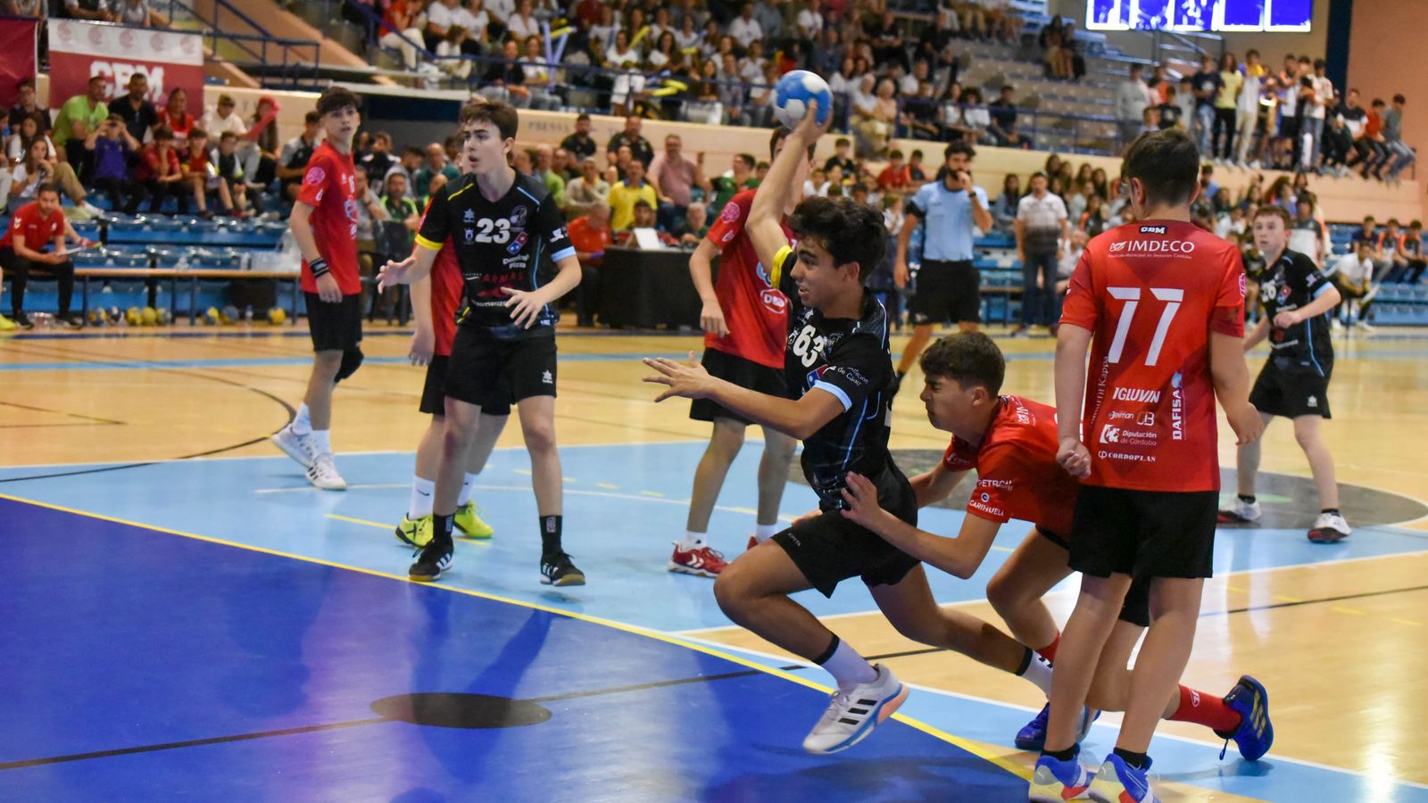 Campeonato de Andalucía infantil de balonmano en Algeciras