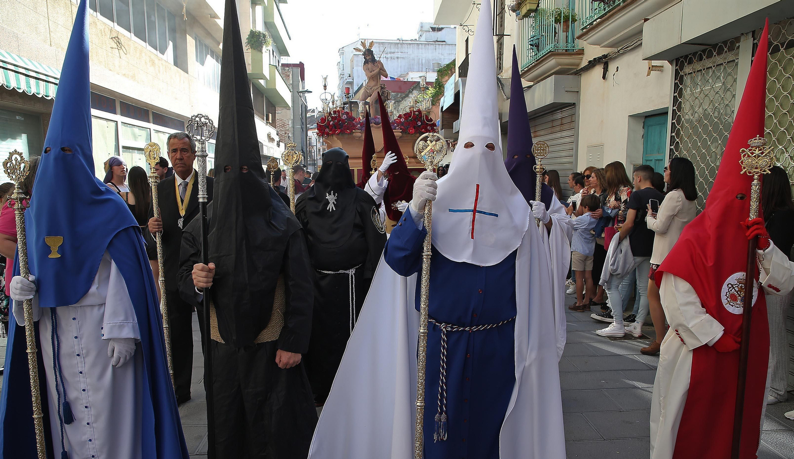 Fotos del Lunes Santo en Algeciras: Coronado de Espinas y La Columna
