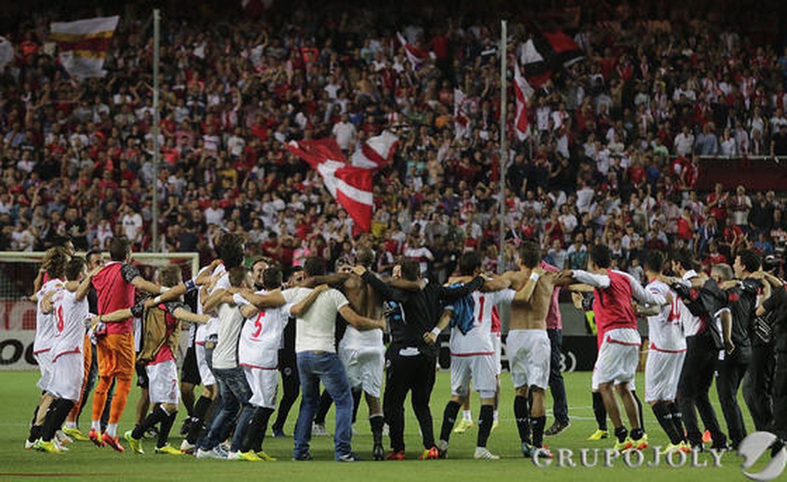 El Sevilla entra en el libro 'Guinness' por sus éxitos en la Liga Europa