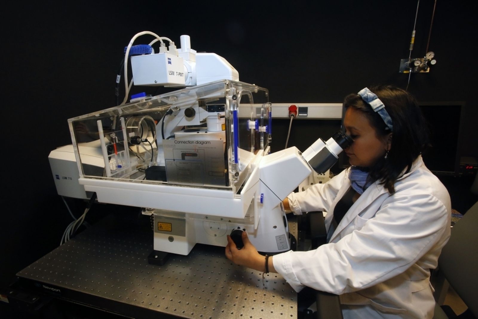 Una investigadora de la Universidad de Córdoba.