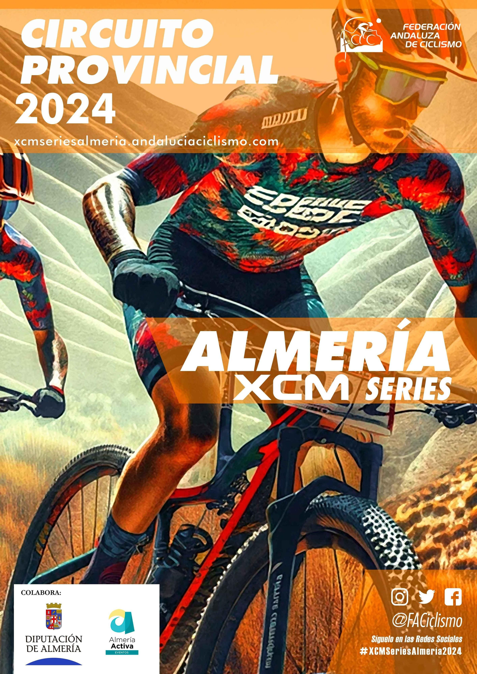 Cartel oficial del Circuito Provincial 2024.