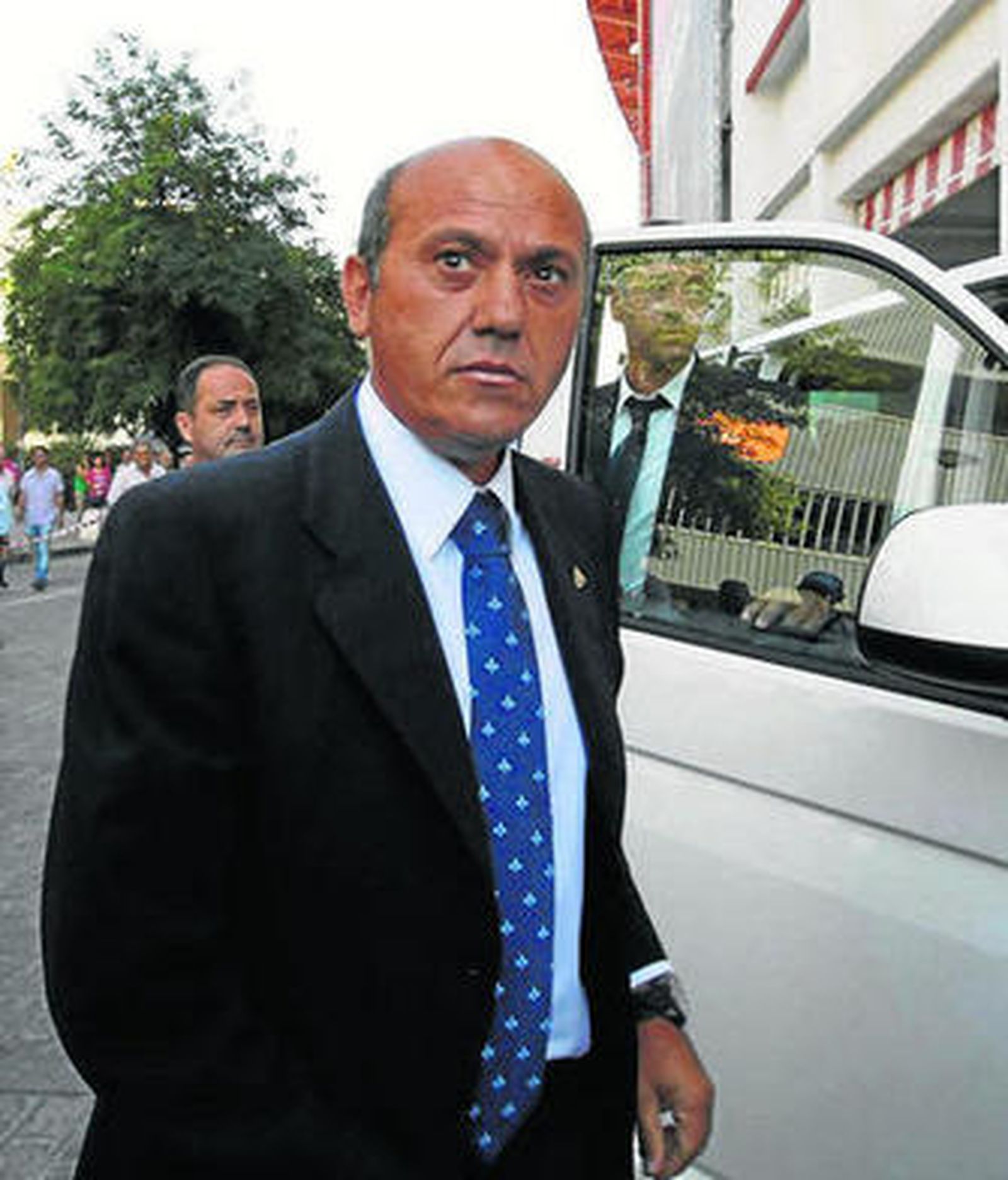 Del Nido, en las inmediaciones del Ramón Sánchez-Pizjuán.