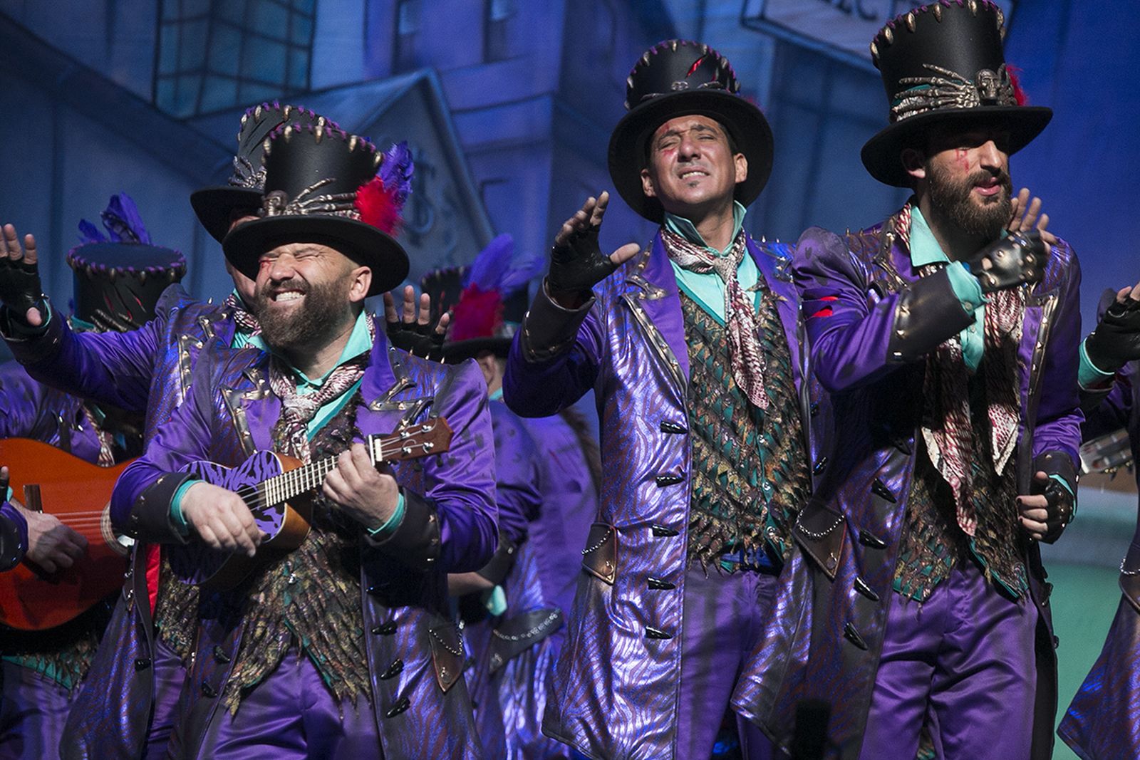 La final del Carnaval Colombino, en imágenes