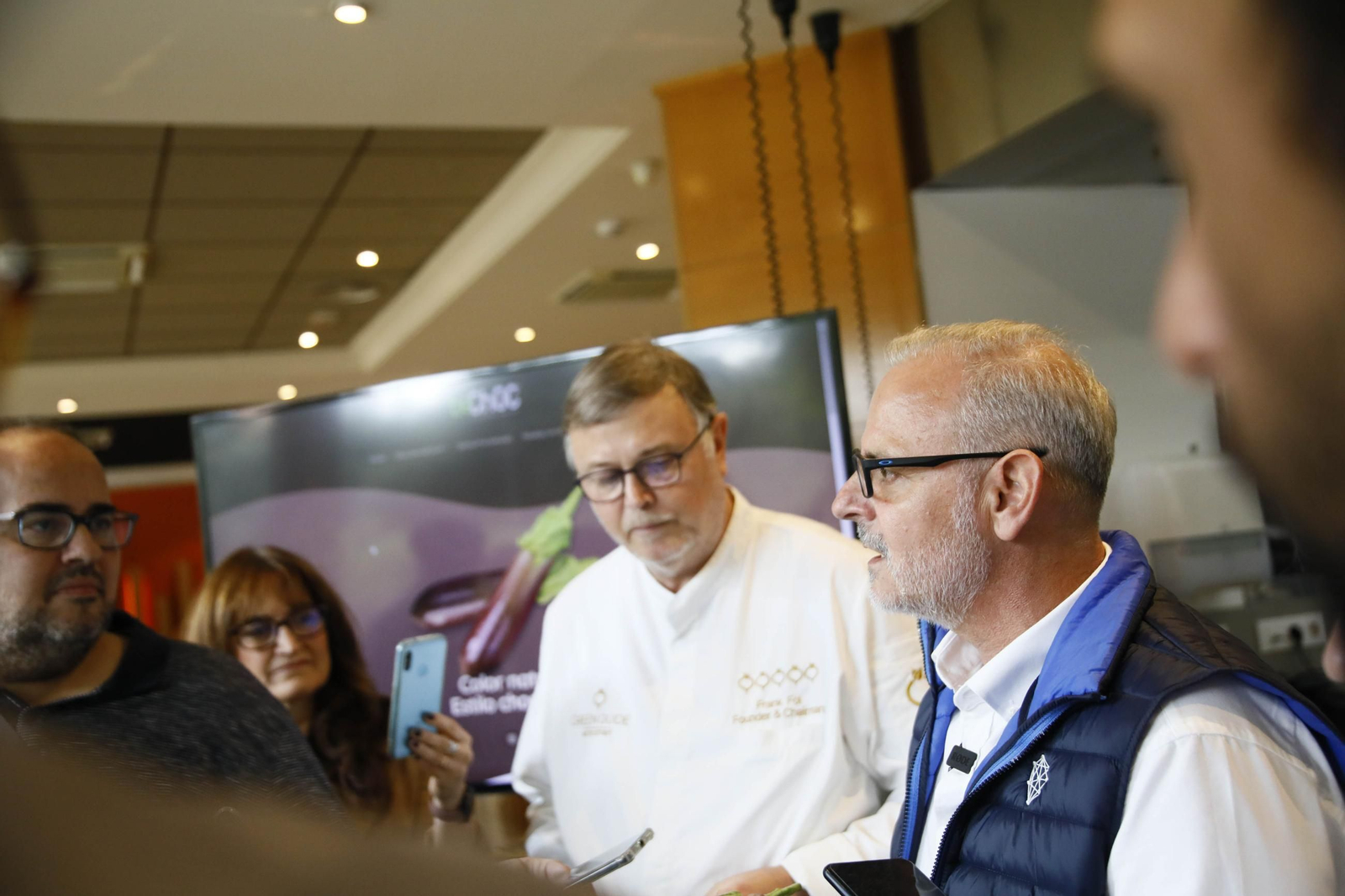 Las imágenes de una nueva variedad de berenjena en Almería