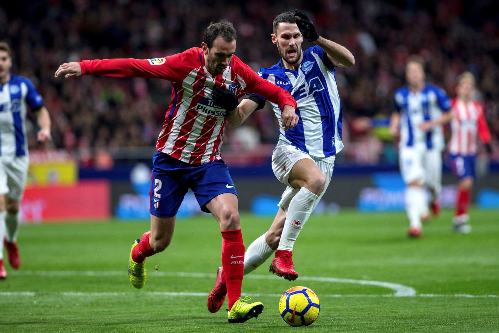 El Atlético de Madrid-Alavés, en imágenes