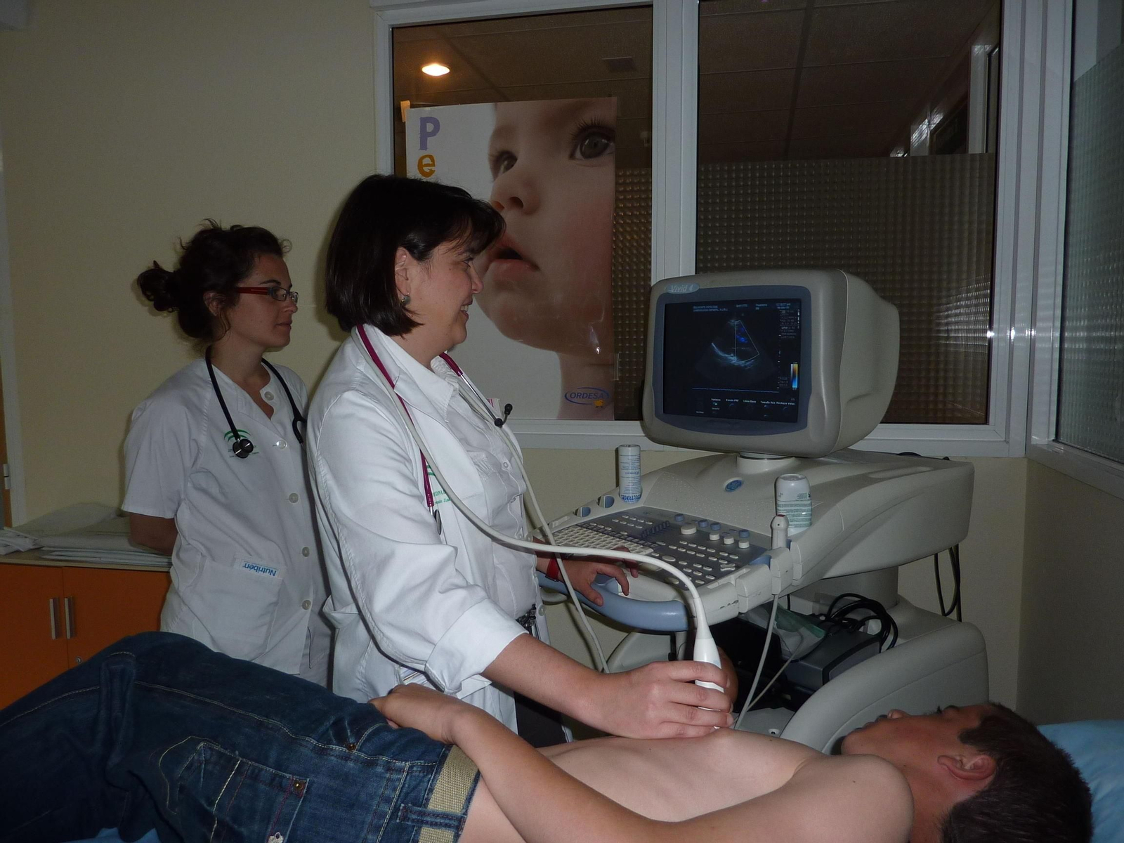 Una de las consultas de Pediatría del Juan Ramón Jiménez.