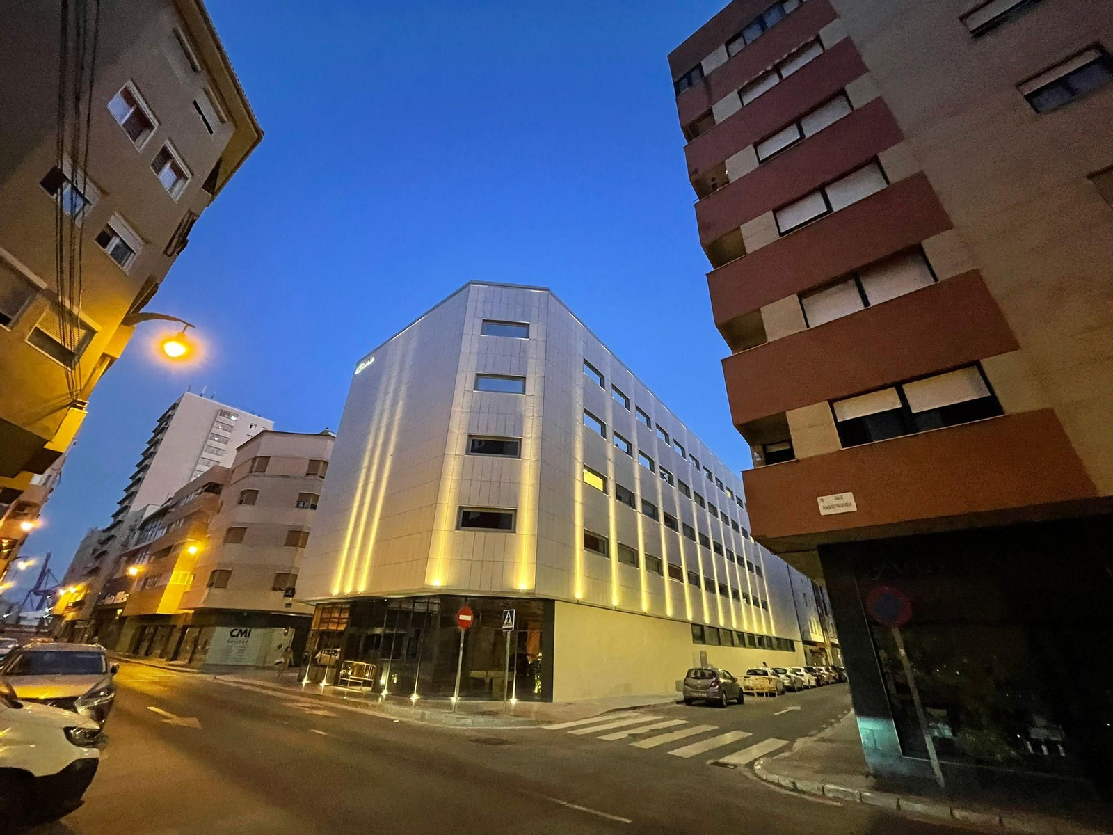 Hotel Marriot de cuatro estrellas en Plaza de Toros Vieja, El Perchel.