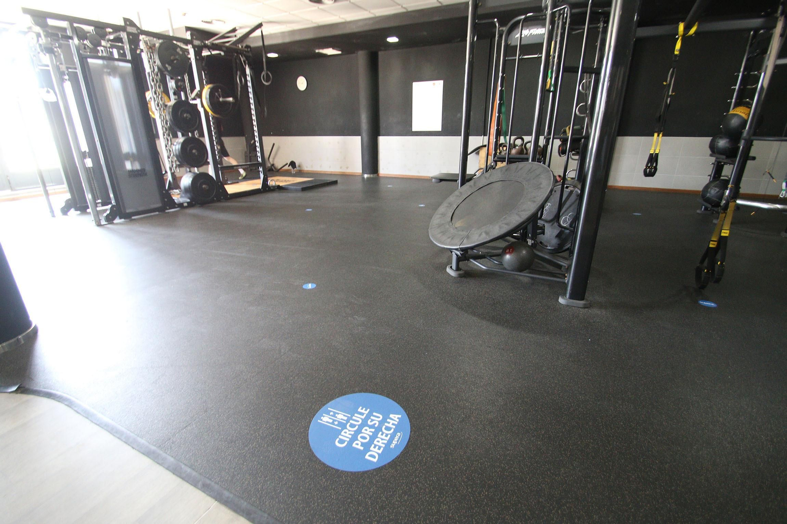 Apertura de los gimnasios en Almería