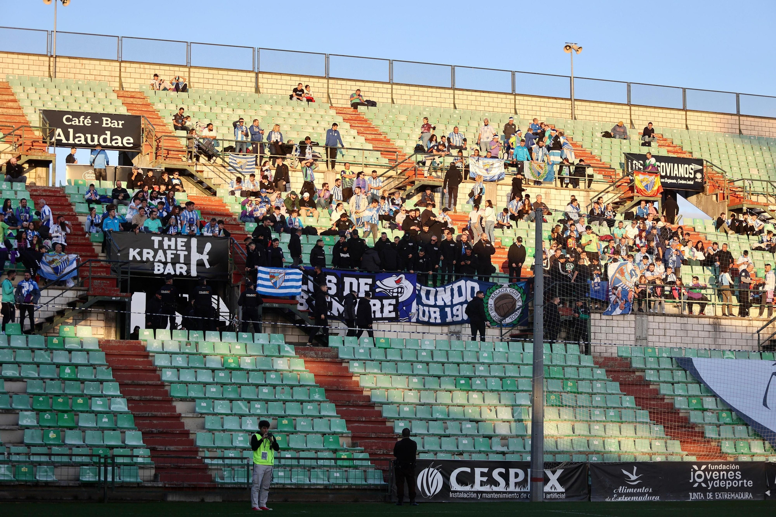 El AD Mérida - Málaga CF, en fotos
