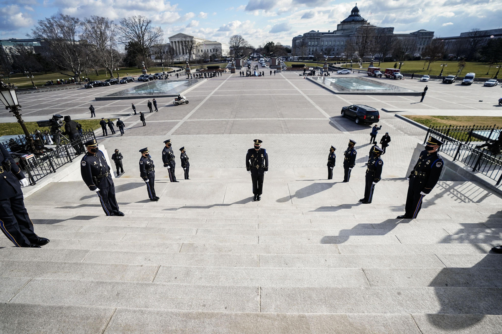 Las imágenes de la toma de posesión de Joe Biden como presidente de EEUU