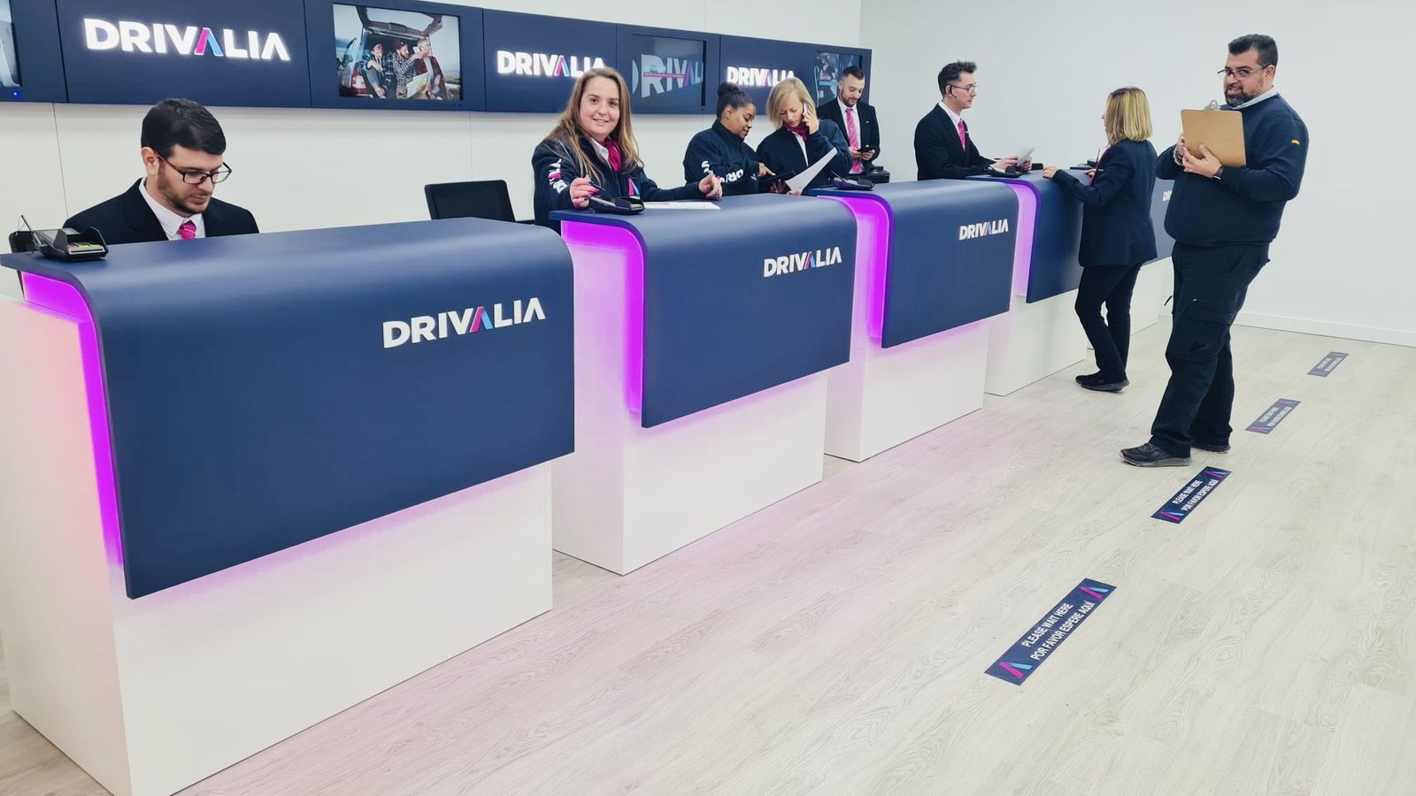 Drivalia contará en Málaga con hasta 1.000 vehículos de alquiler, muchos de ellos de bajo impacto ambiental.