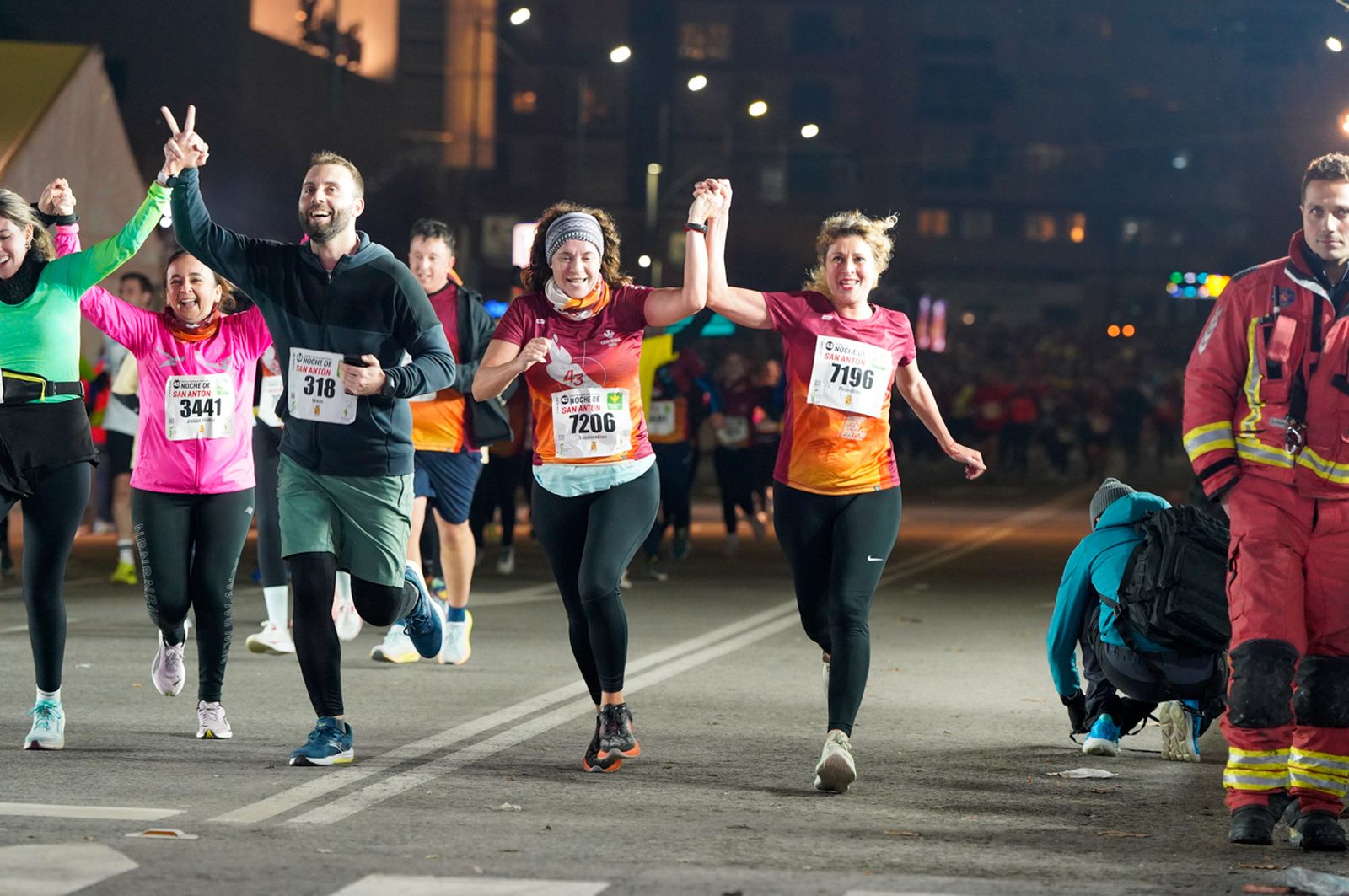 En imágenes: búscate en tu llegada a meta de la Carrera de San Antón 2026 (1)