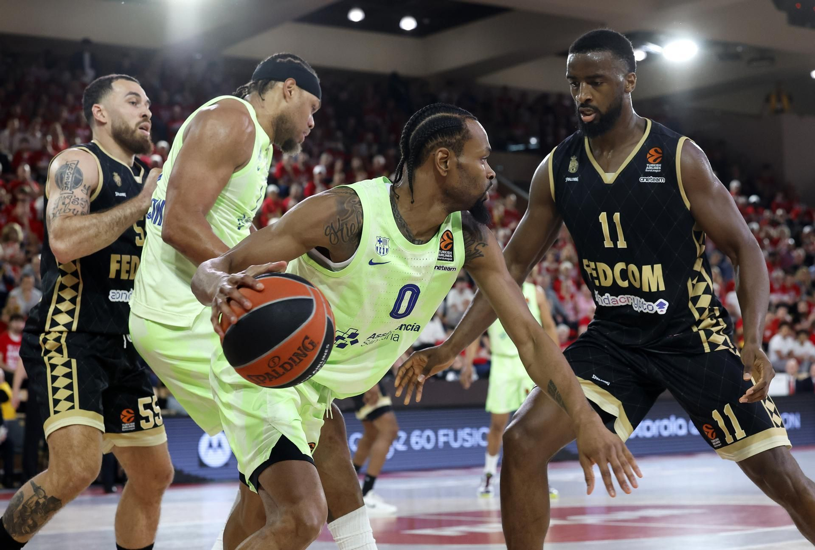 El Barça cede en Mónaco y se complica la vida en Euroliga