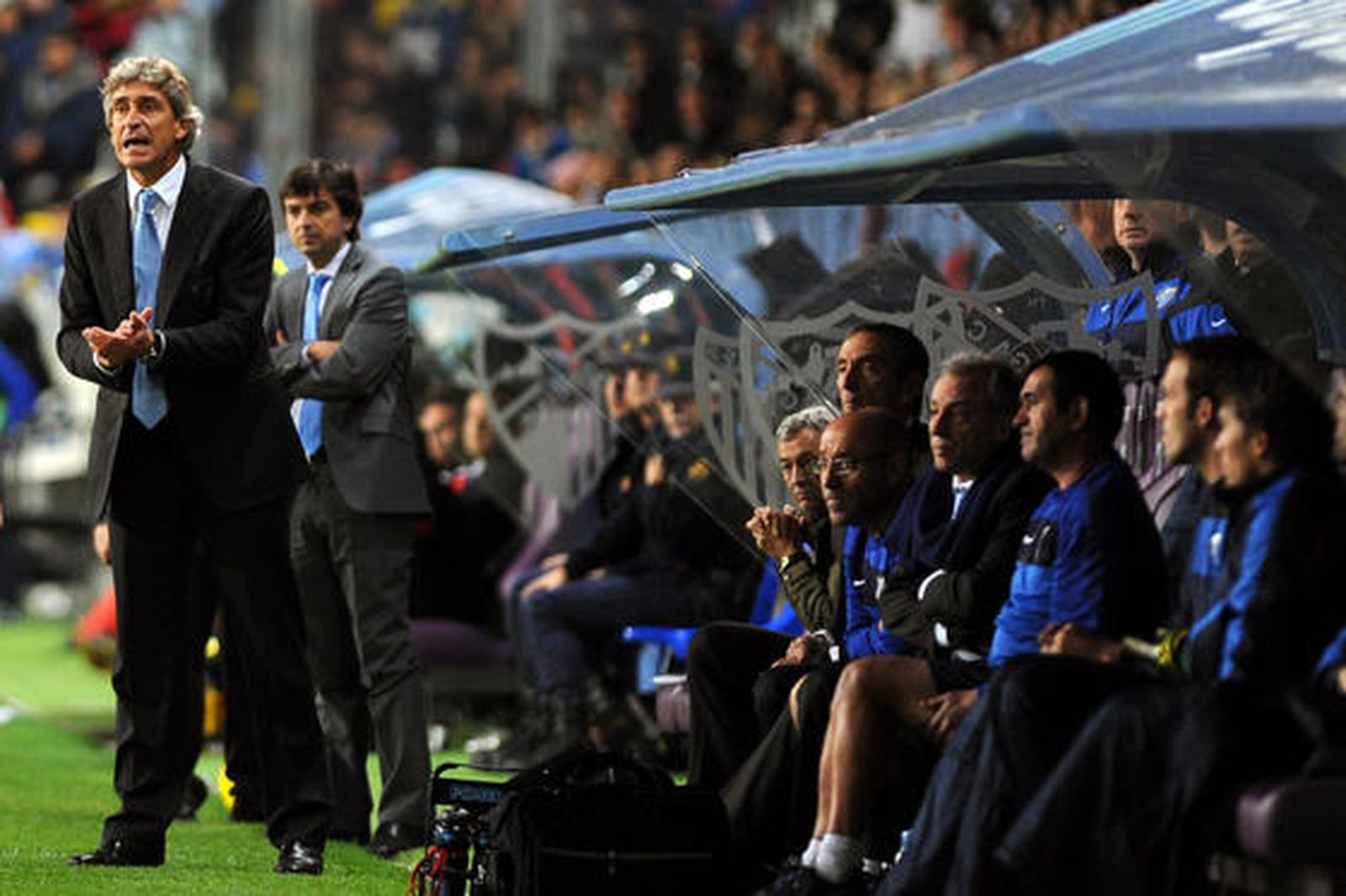 El gol de Juanmi puso las tablas a un partido donde el Málaga lo hizo y deshizo todo. 

Foto: AFP