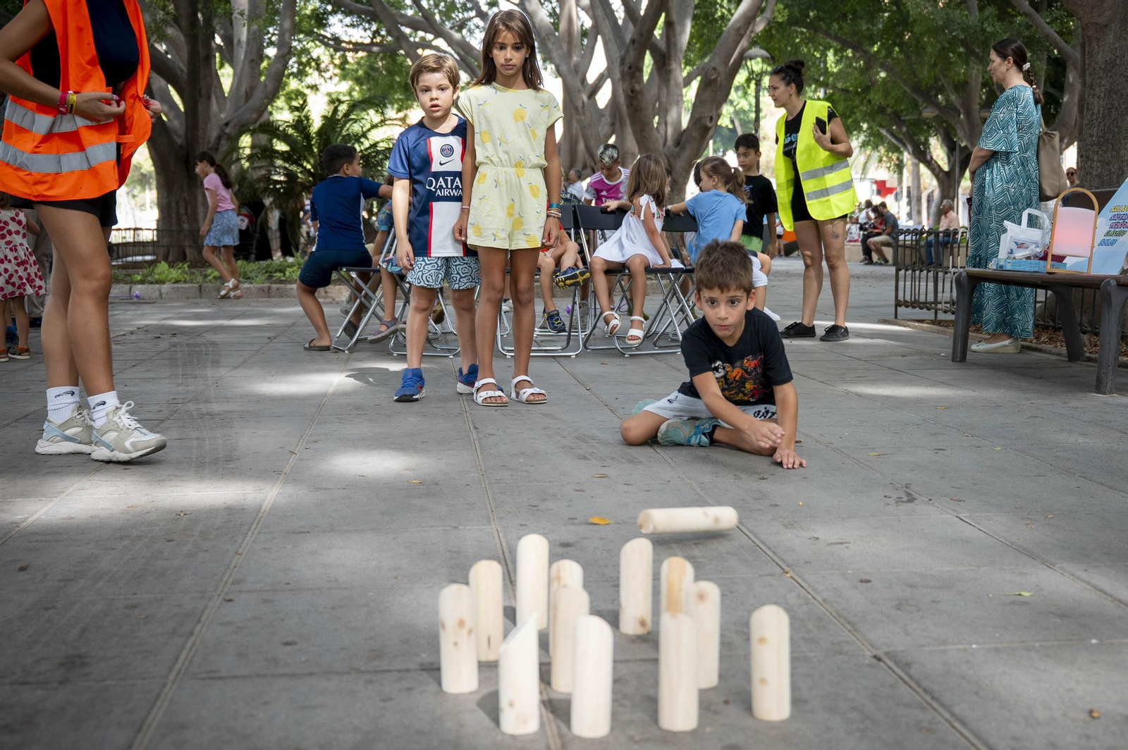 Las mejores fotos de los juegos infantiles en la Feria de Almería