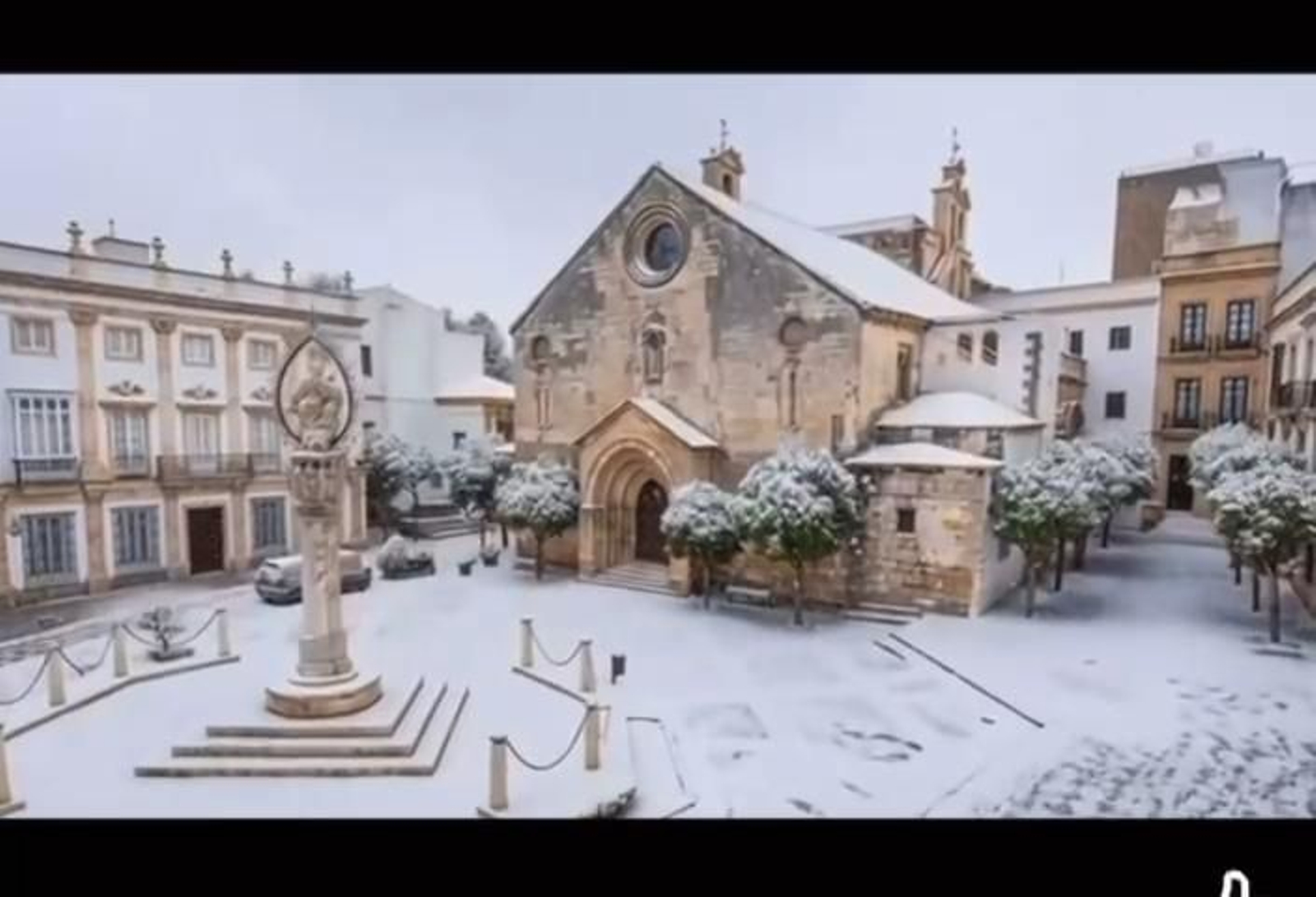 Jerez bajo la nieve, vídeo de JerezanIA