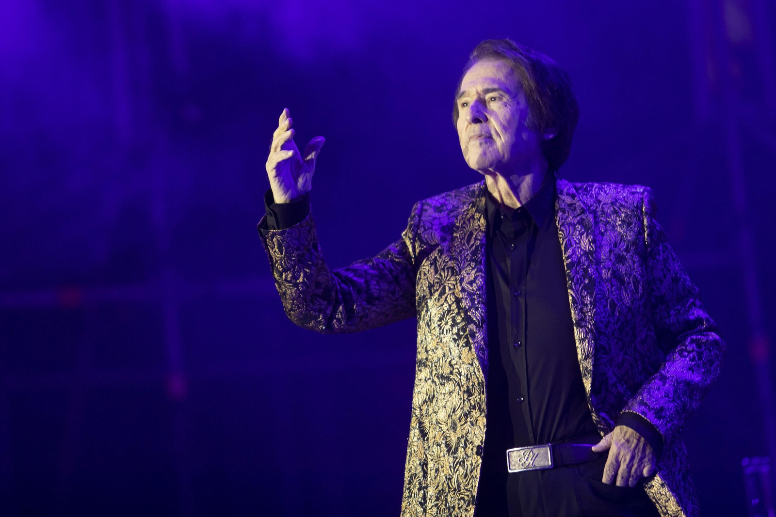 Raphael durante un concierto reciente.