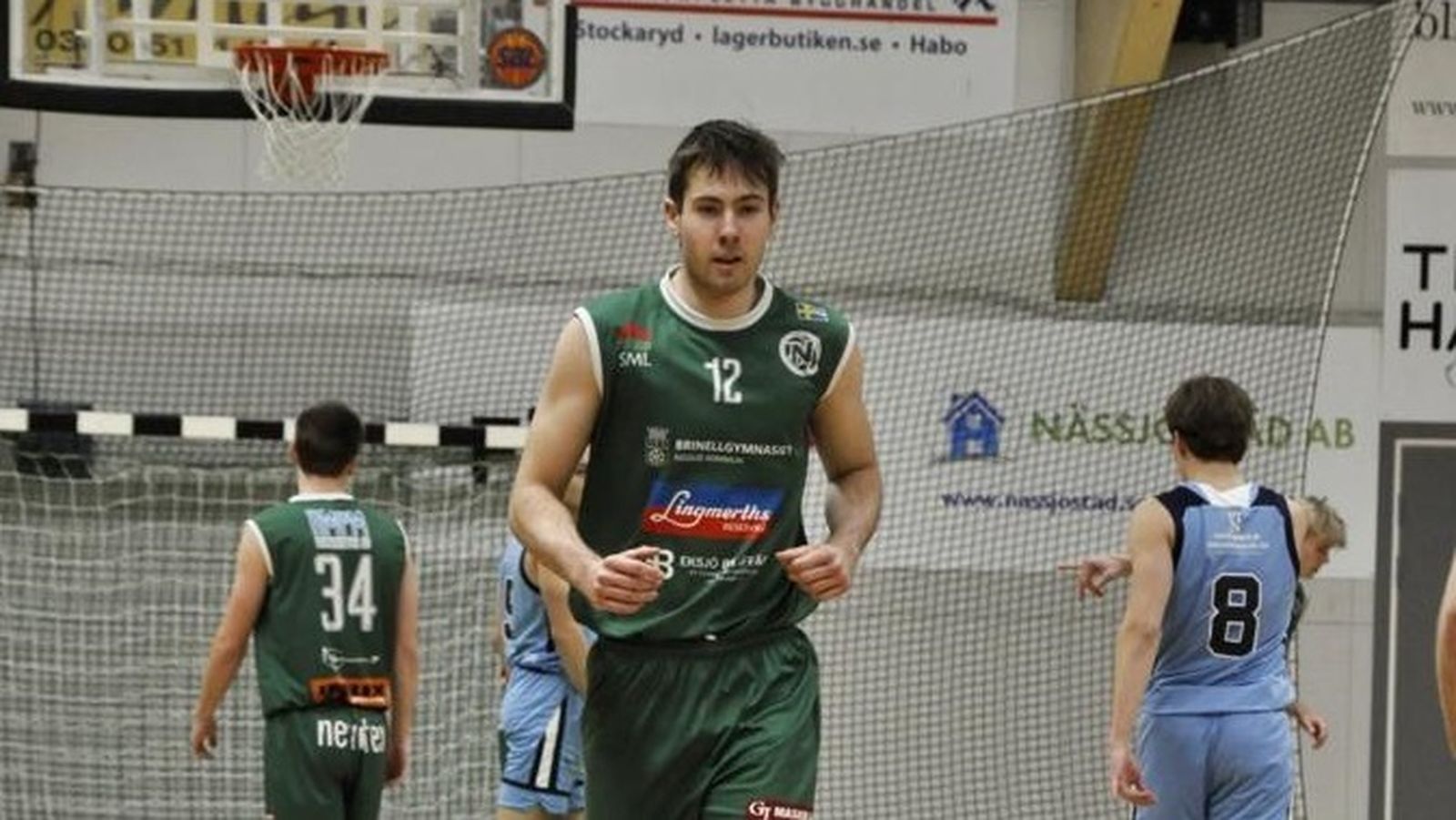 Anton Politis, durante un partido con su anterior equipo.