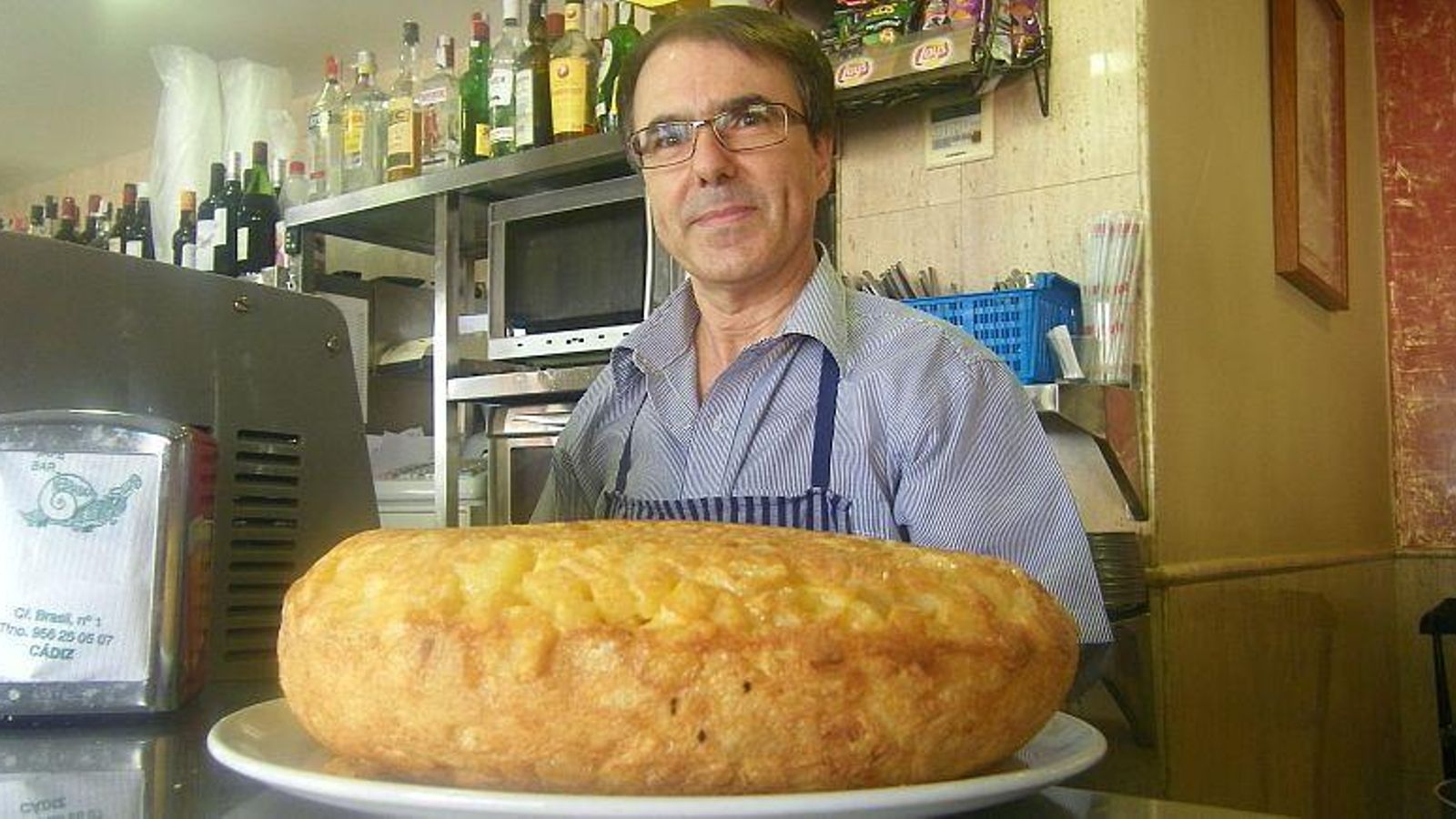 El tortillón del Bar Nebraska