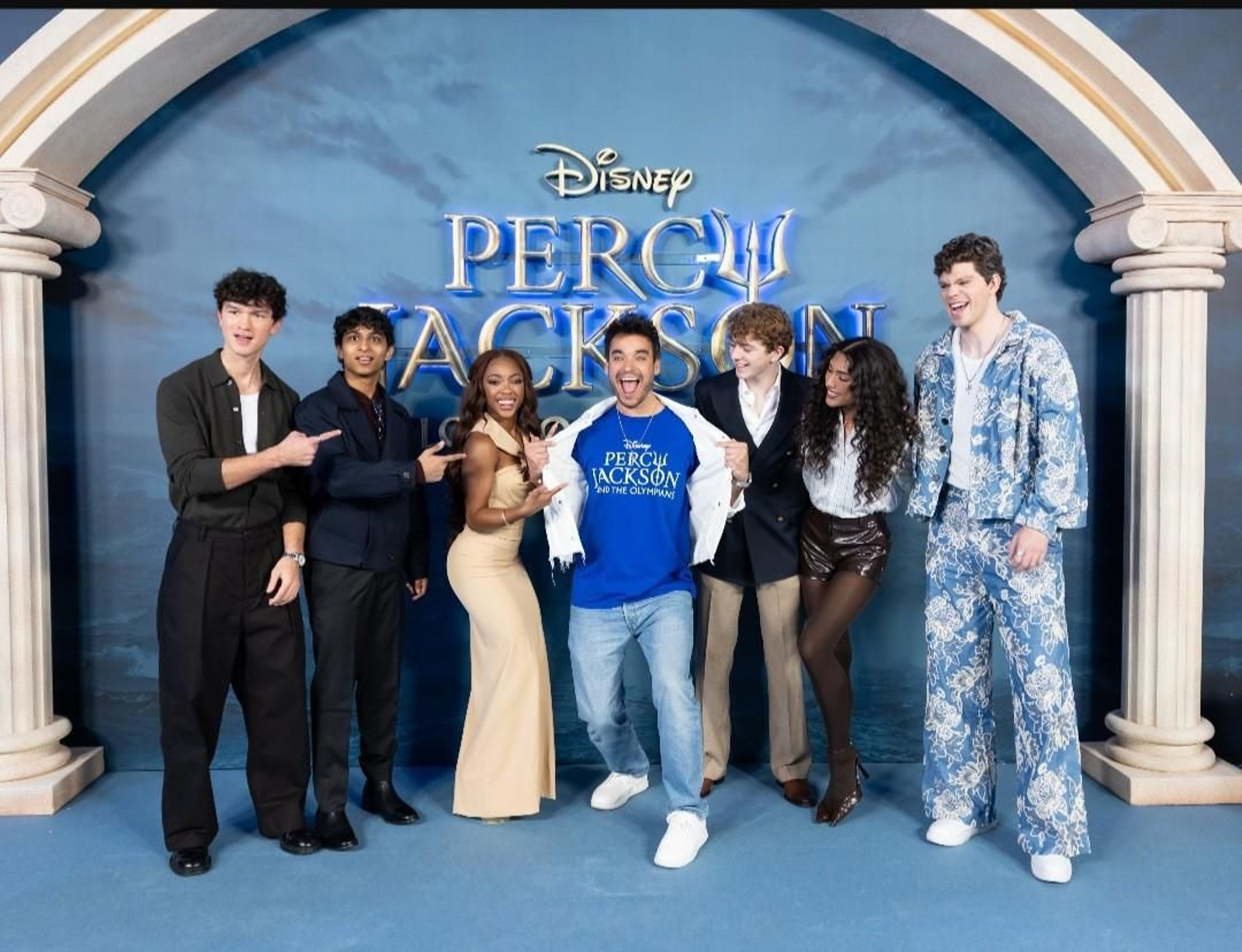 El elenco de 'Percy Jackson y los dioses del Olimpo'