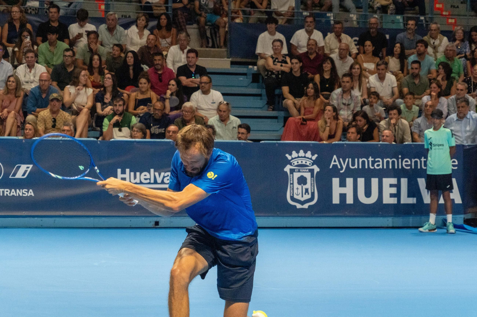 Imágenes de la final masculina de la Copa del Rey de tenis entre Daniil Medvedev y Alejandro Davidovich