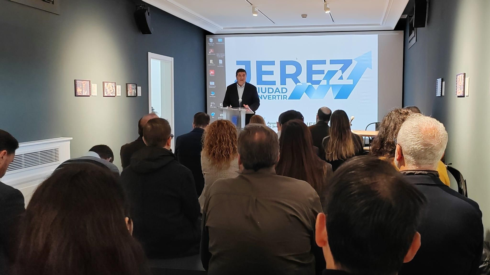 José Ignacio Martínez, en la I Jornada Empresarial ‘Jerez, Ciudad para Invertir’.