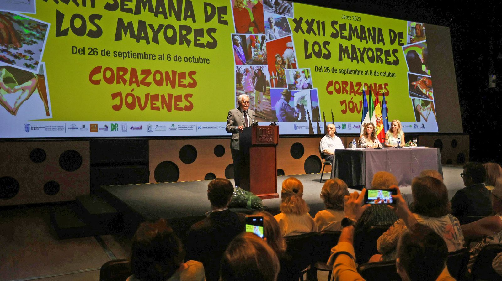 Acto inaugural de la XXII Semana del Mayor en Jerez