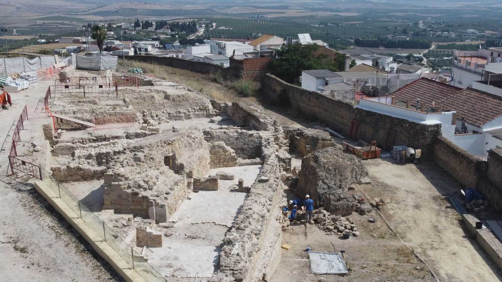 Yacimiento arqueológico del Castillo de Montilla.