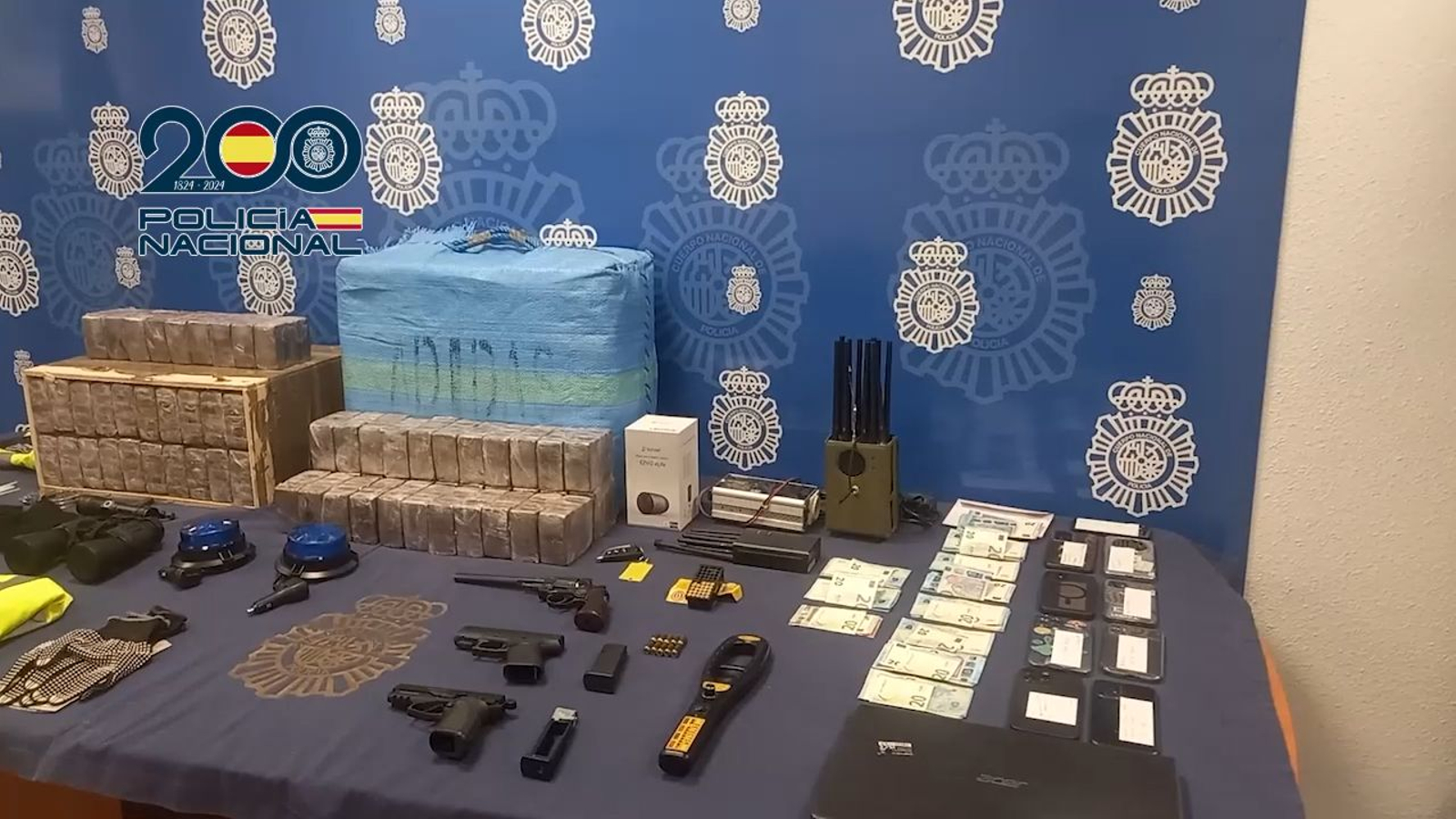 Así fue la intervención de la Policía en una guardería que se usaba para almacenar droga en Benalmádena