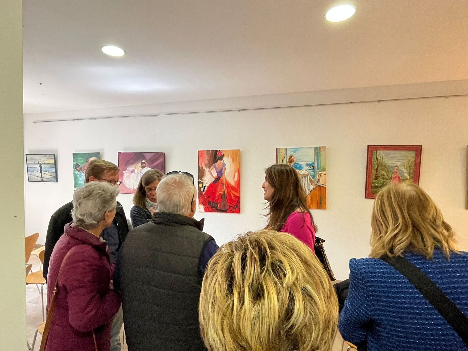 Imagen de la exposición de las mujeres de Montefrío