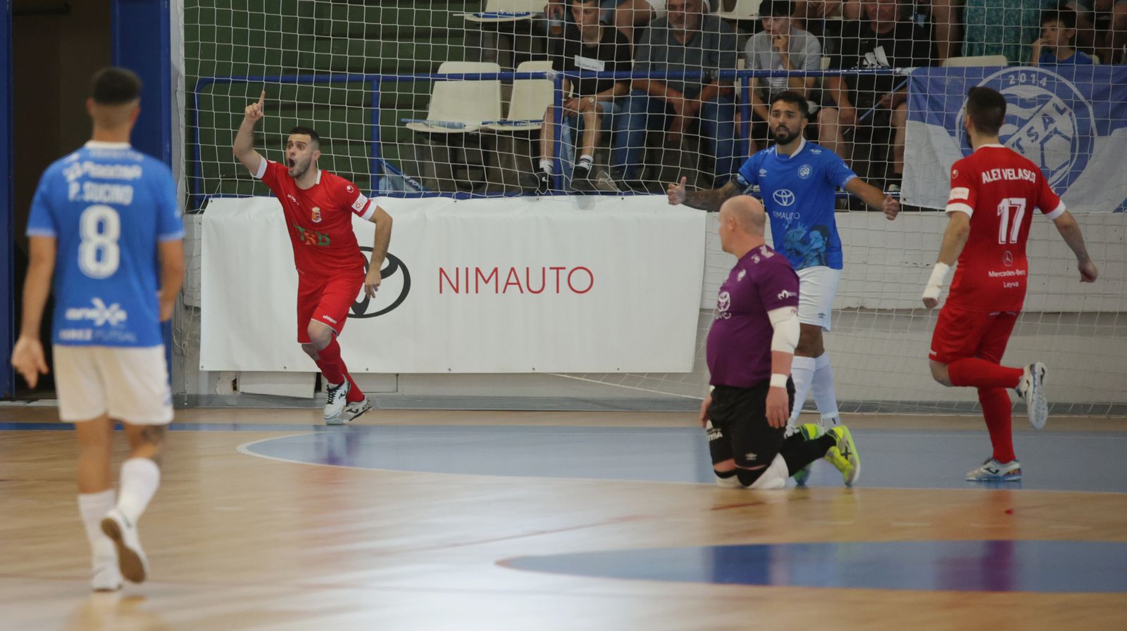Imágenes del partido del Xerez Toyota Nimauto - Móstoles
