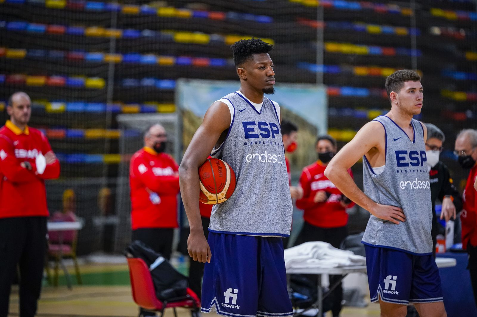 Fotos: Los jugadores del Unicaja ya entrenan con España