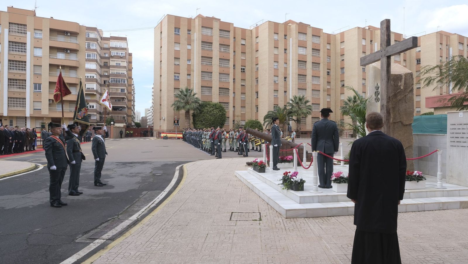 Las imágenes de la toma de posesión del nuevo coronel jefe de la Guardia Civil de Almería