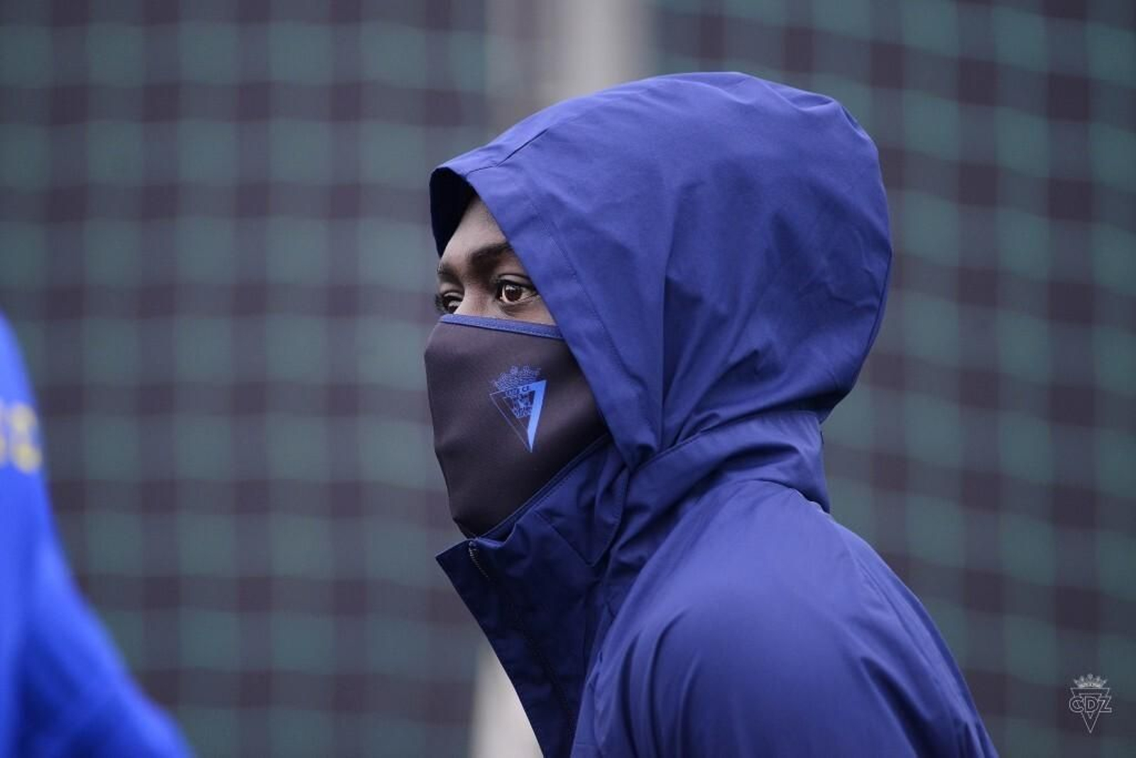 Las mascarillas tomaron el protagonismo en la última sesión de trabajo como se ve en esta imagen de Bobby.