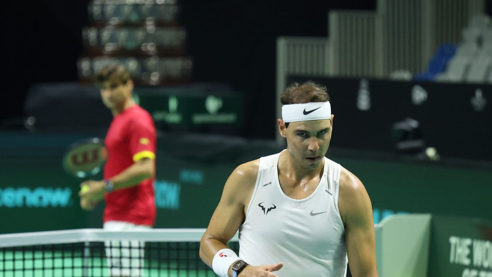 Rafa Nadal-Carlos Alcaraz, ocho juegos a tope con empate antes de la Copa Davis