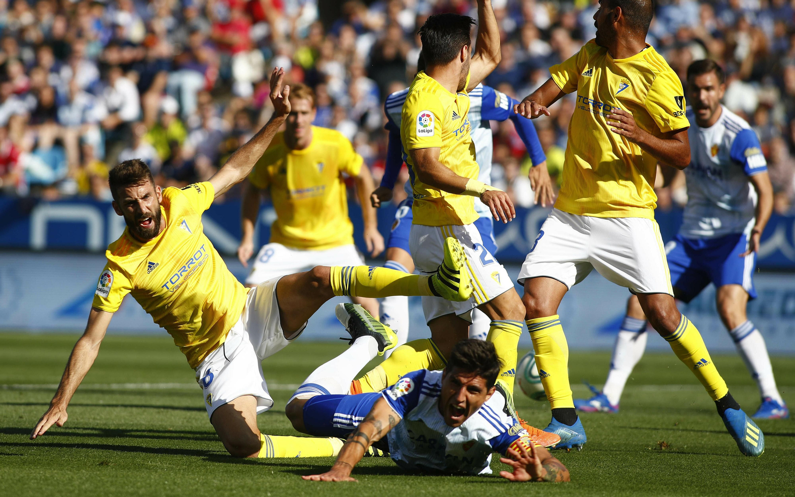 Las imágenes del Real Zaragoza-Cádiz CF