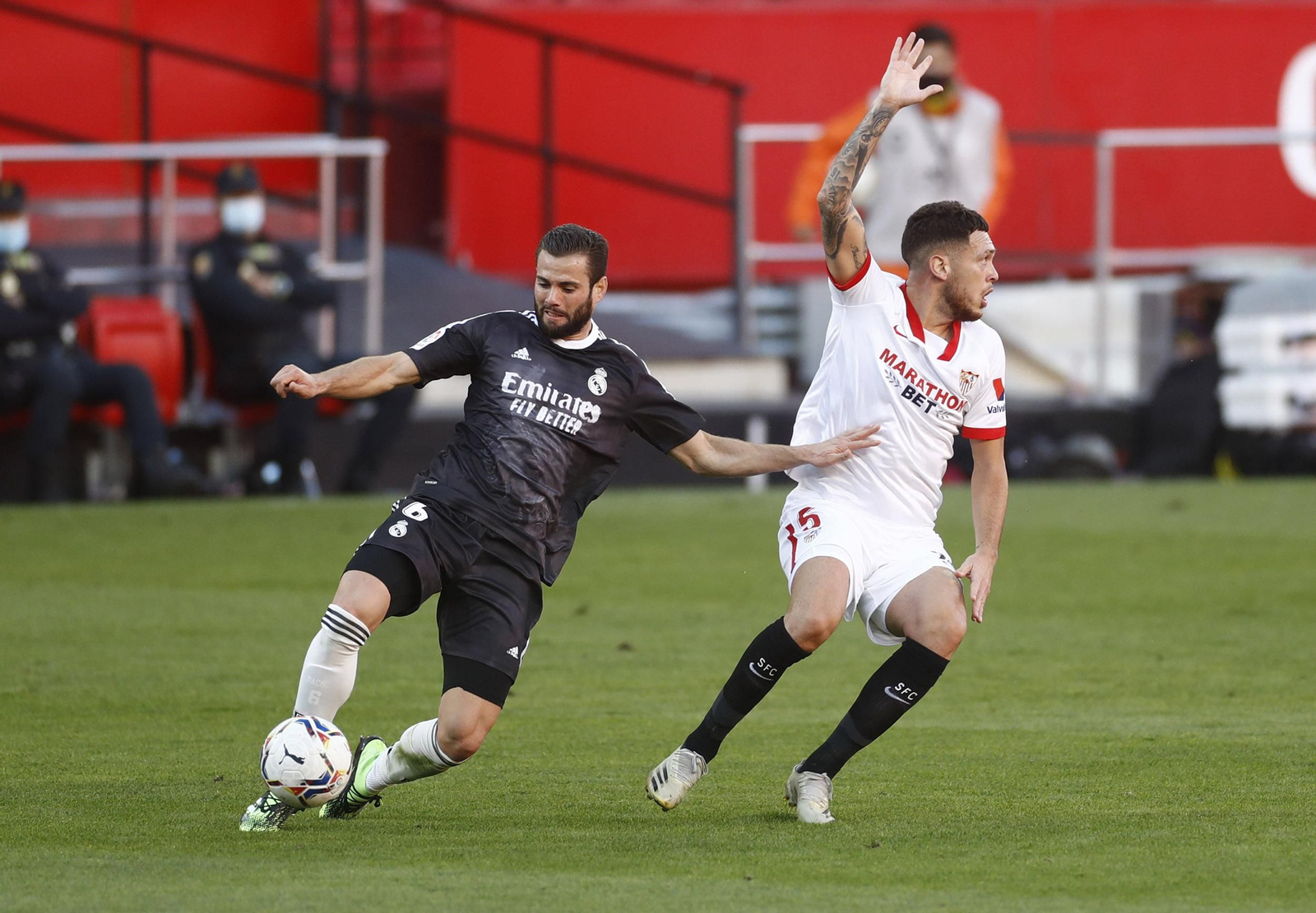Las imágenes del Sevilla -Real Madrid