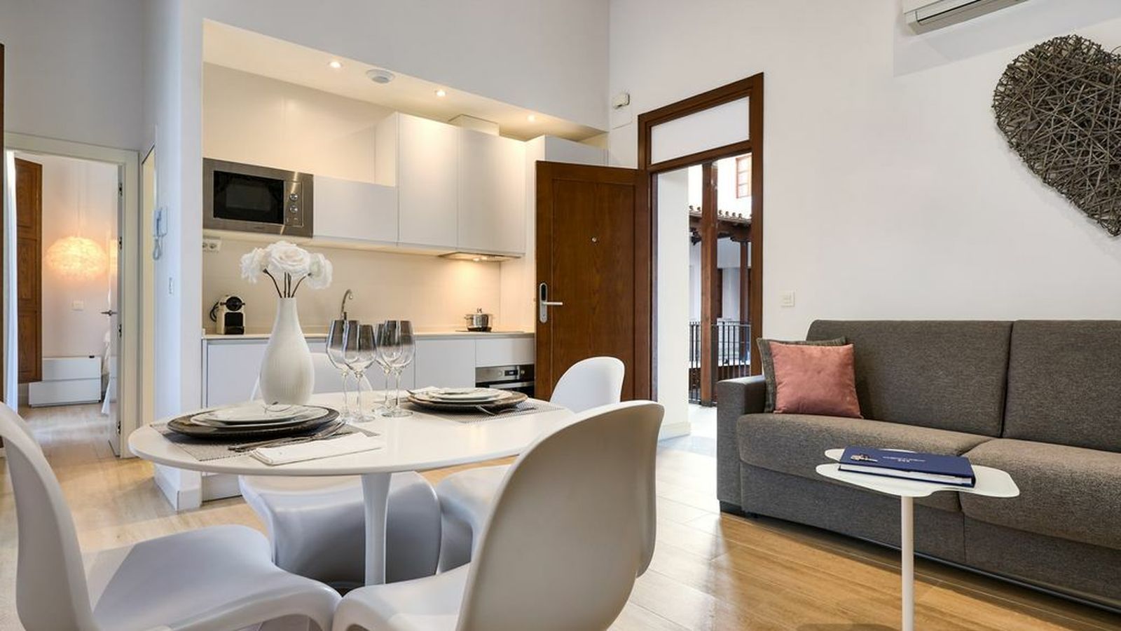 Interior de uno de los pisos.