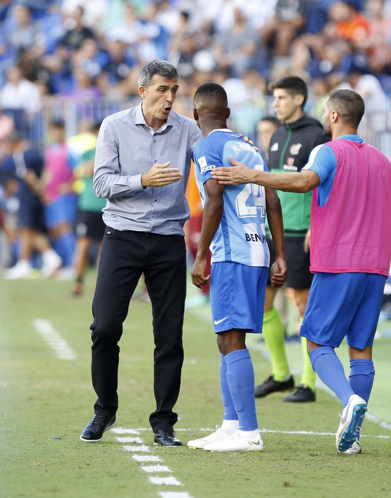El Málaga CF-Córdoba CF, en imágenes