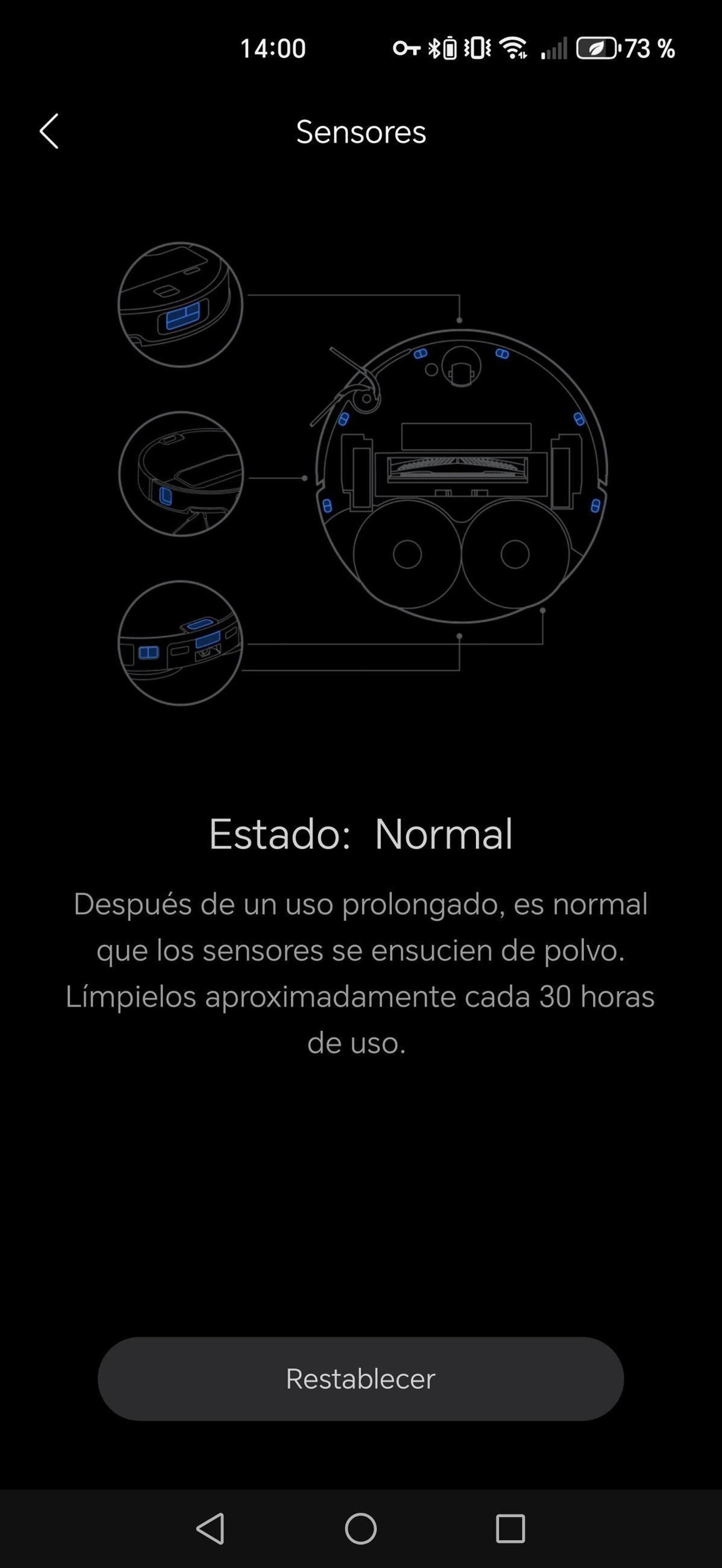 Aplicación Roborock - Robot aspirador Saros Z70