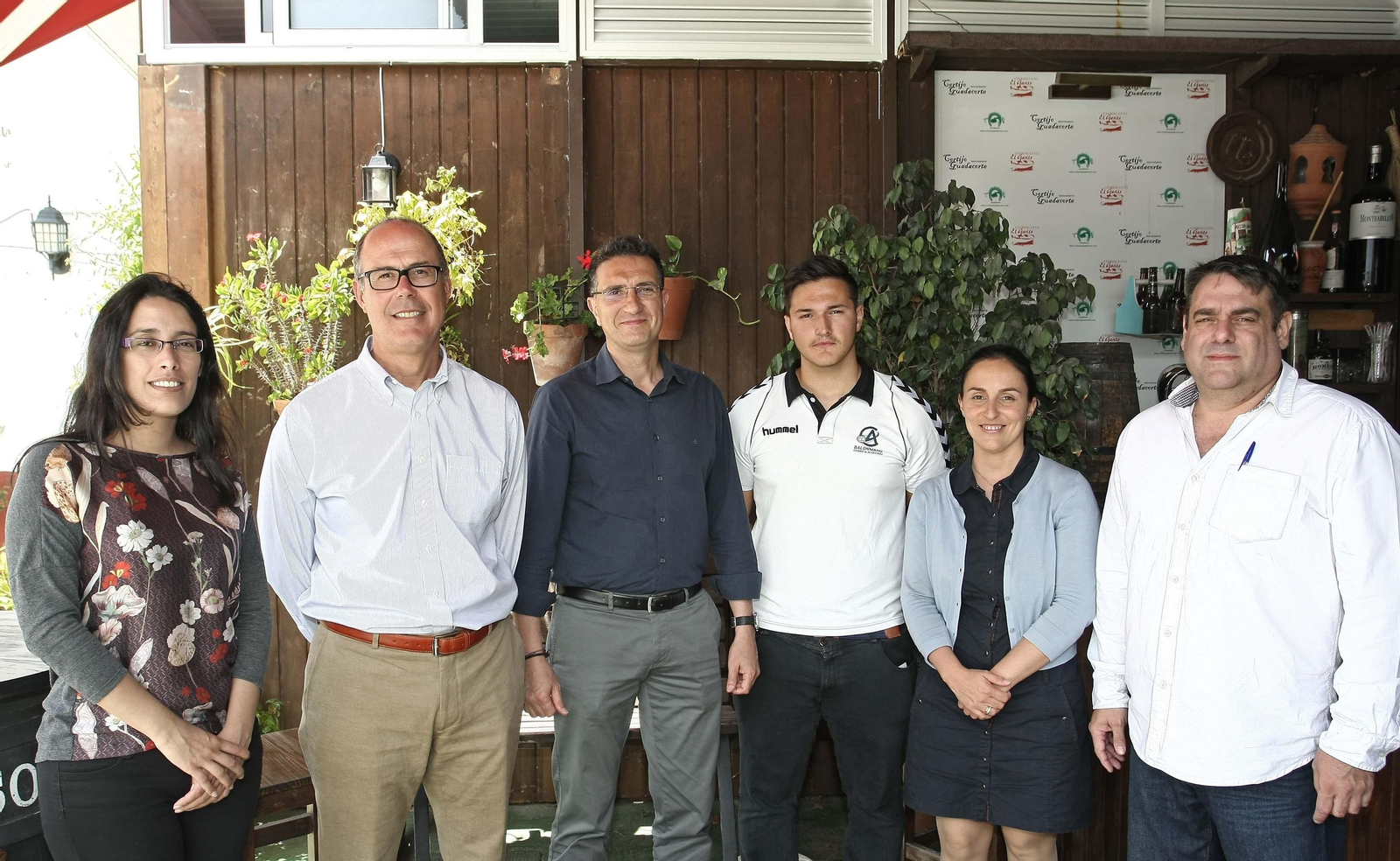 Raquel Montenegro, Miguel Pérez de la Blanca, Javier Chaparro, José Ignacio Chicón, Amalia Puigdengolas y Rubén Almagro.