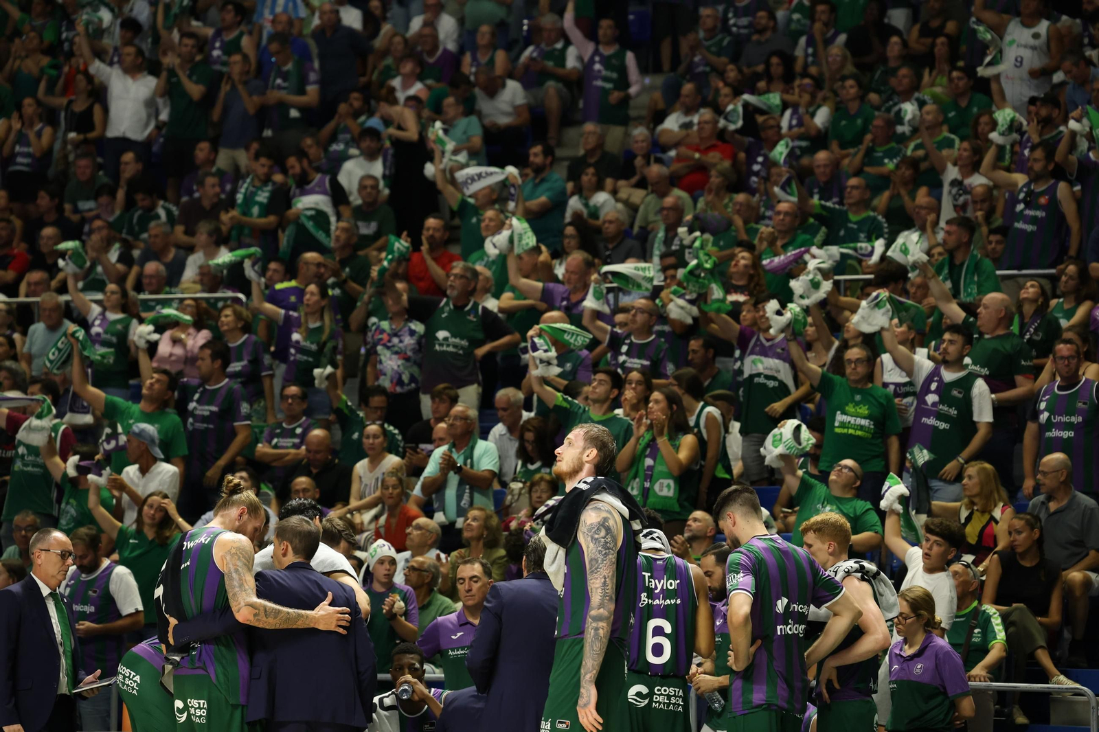 El Unicaja-Real Madrid, en fotos