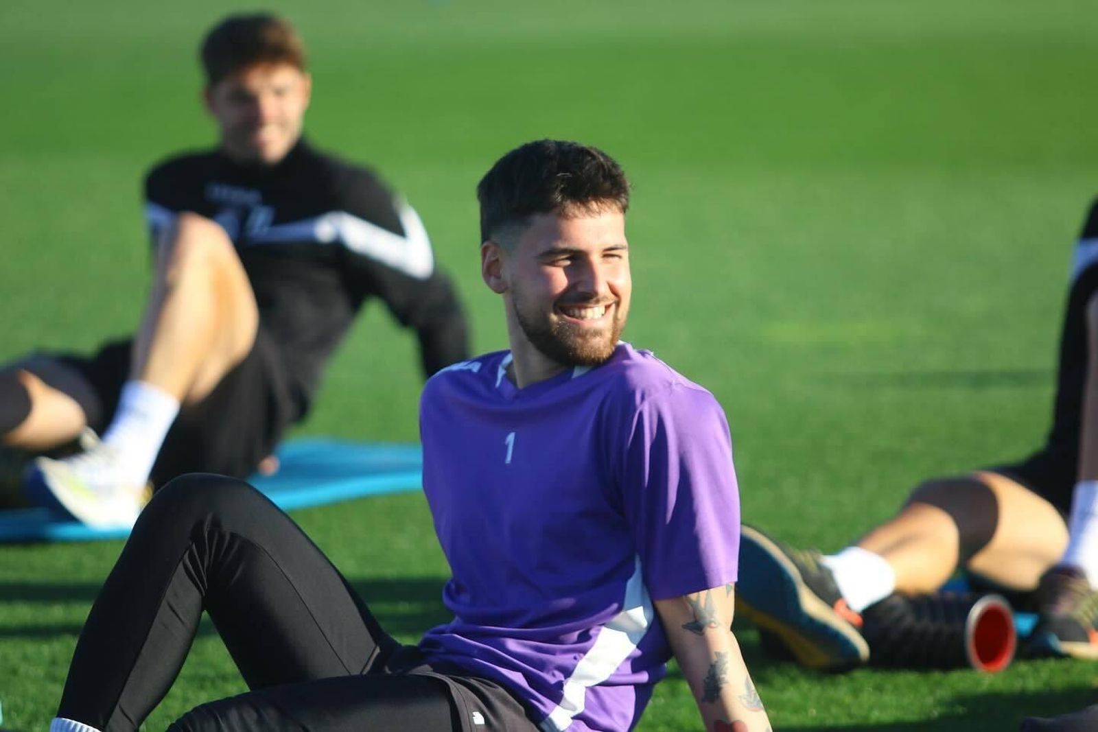 El guardameta de la Balona Adri Romero